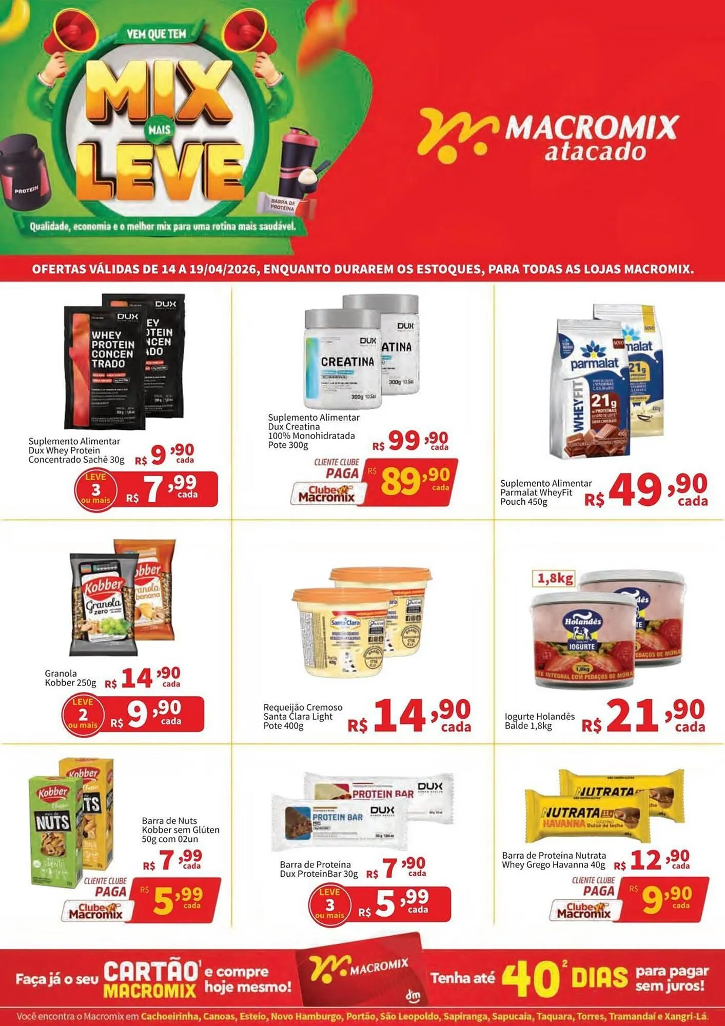 Encarte de Catálogo Macromix Atacado 14 de abril até 19 de abril 2026 - Pagina 1