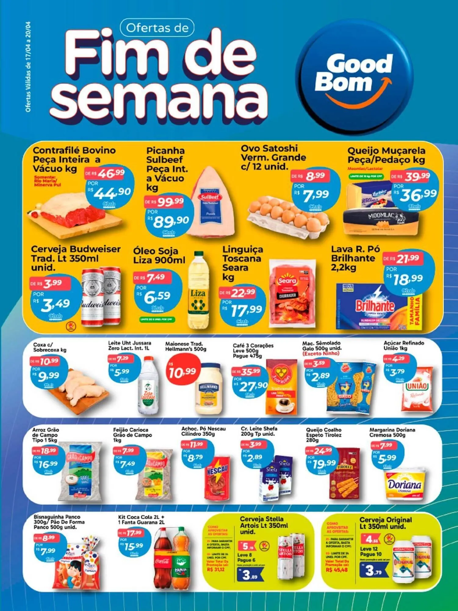 Encarte de Folheto GoodBom 17 de abril até 20 de abril 2026 - Pagina 1