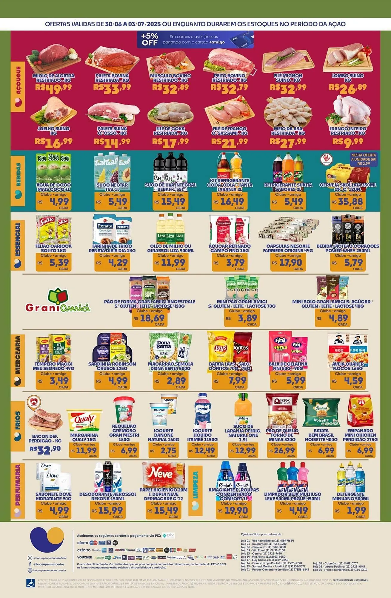 Encarte de Catálogo Boa Supermercados 1 de julho até 3 de julho 2025 - Pagina 2