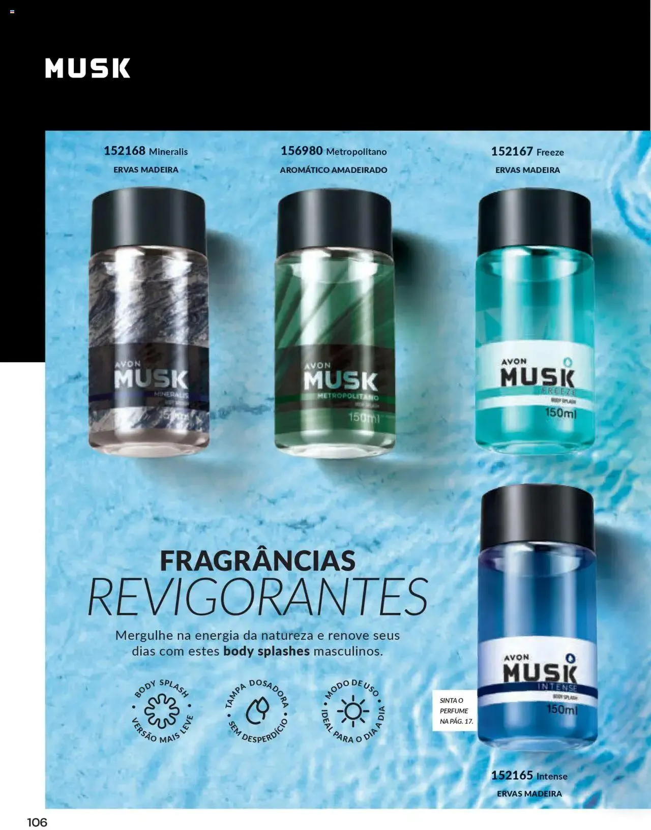 Encarte de Avon - Campanha 07 3 de abril até 1 de maio 2025 - Pagina 106