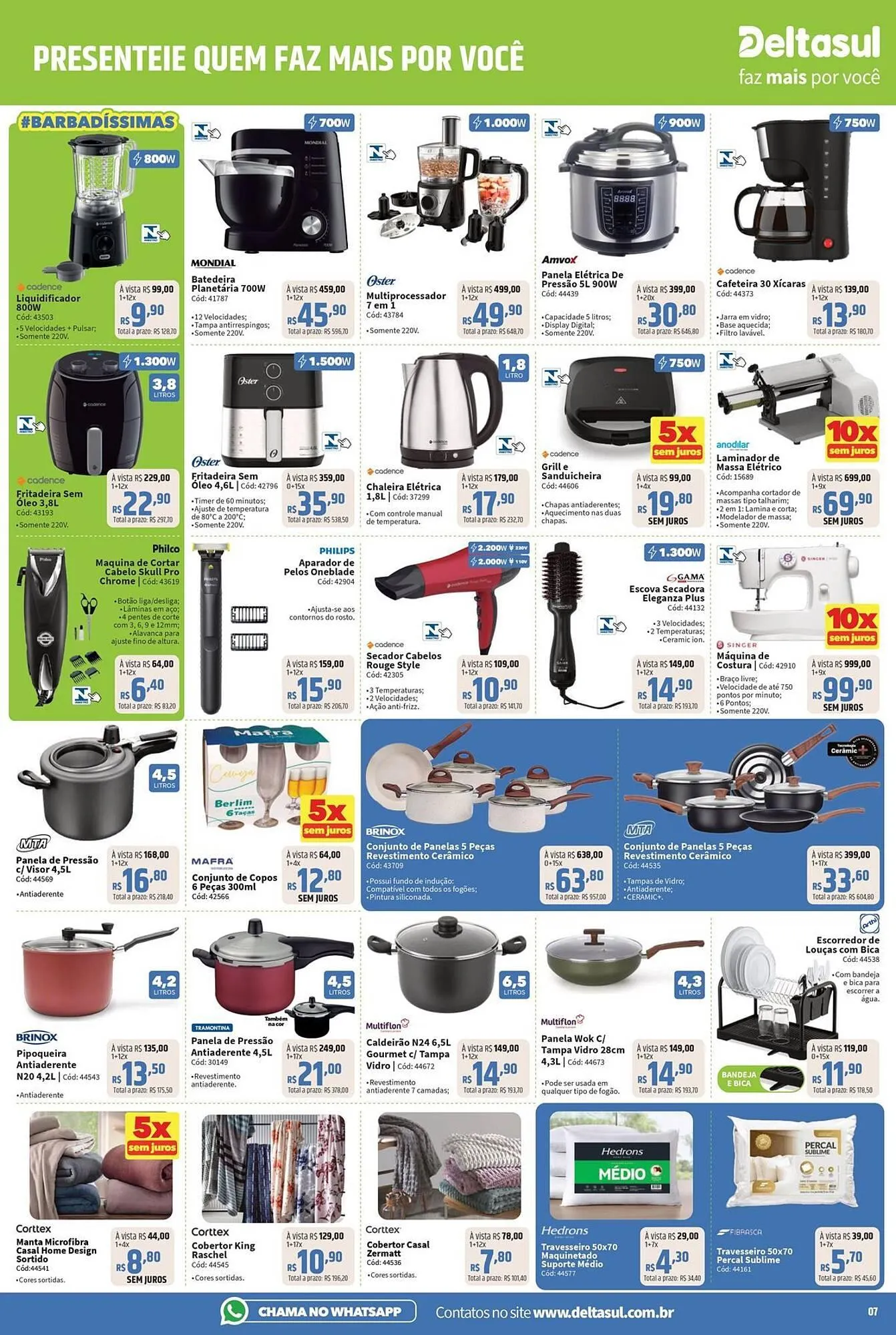 Encarte de Catálogo Deltasul 1 de agosto até 21 de agosto 2025 - Pagina 7