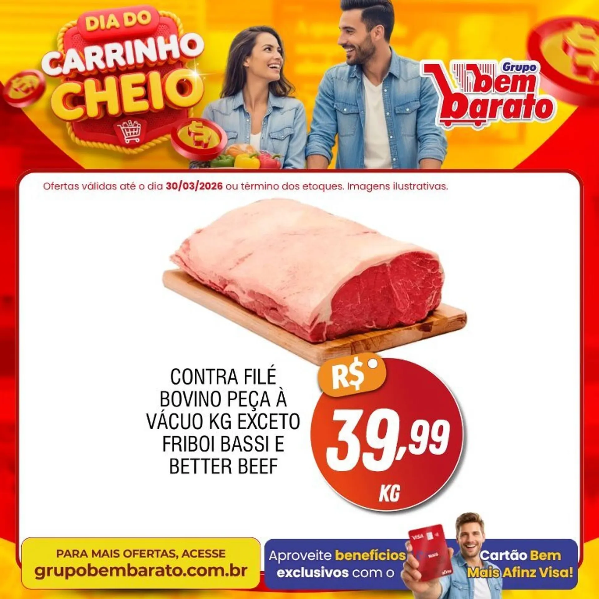 Encarte de Catálogo Supermercado Bem Barato 25 de março até 30 de março 2026 - Pagina 3