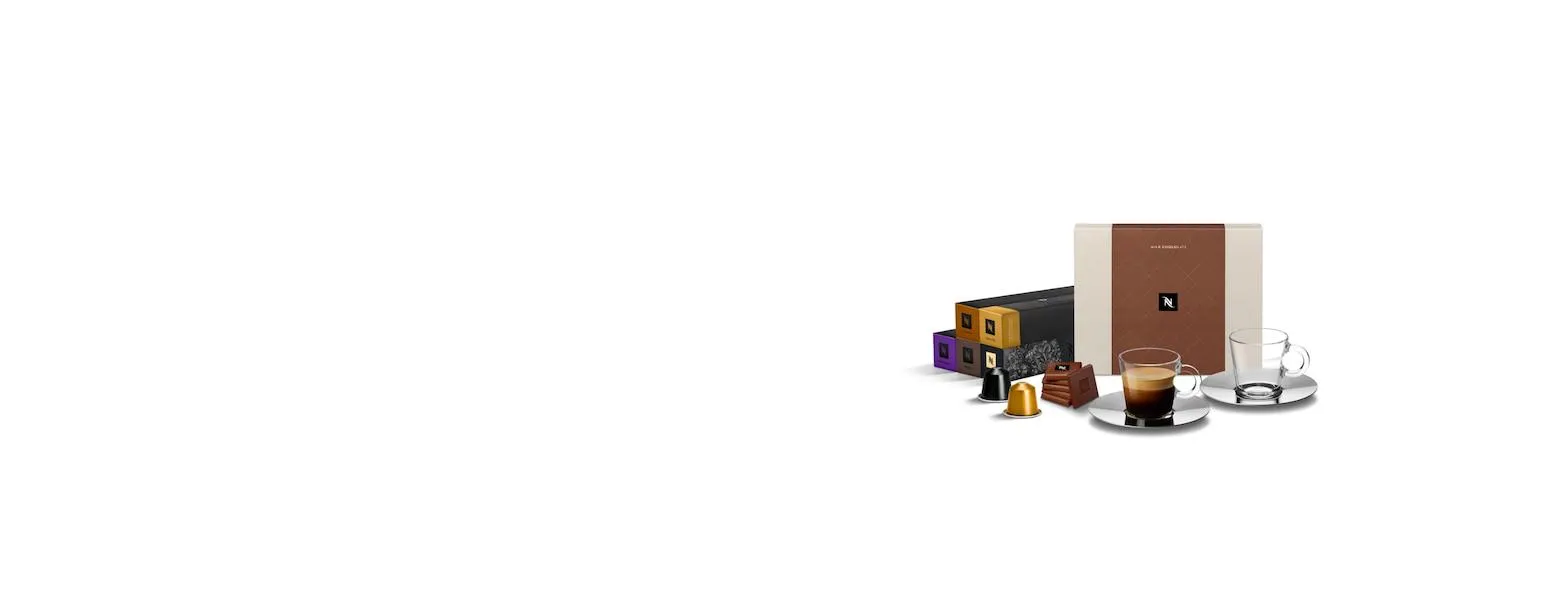 Kit de Presente 50 Cápsulas + Chocolate + Xícara VIEW Espresso