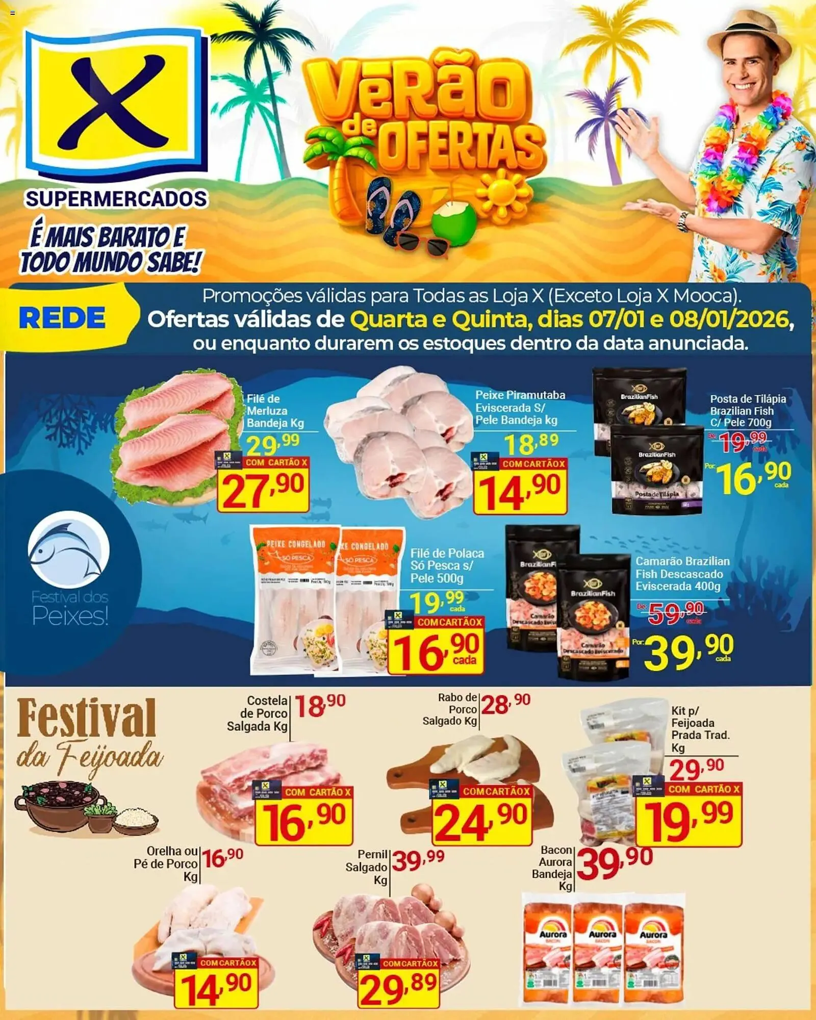Encarte de Folheto X Supermercados 7 de janeiro até 9 de janeiro 2026 - Pagina 6