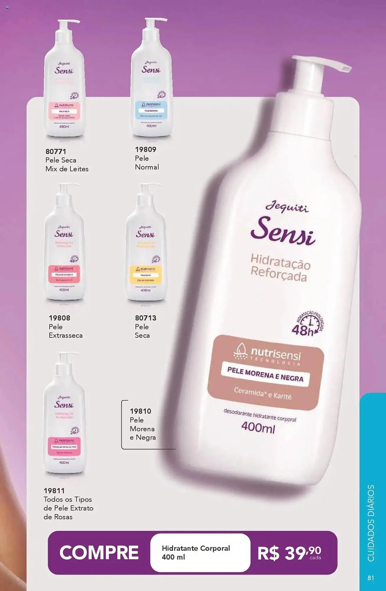 Encarte de Catálogo Jequiti 3 de outubro até 30 de outubro 2025 - Pagina 81