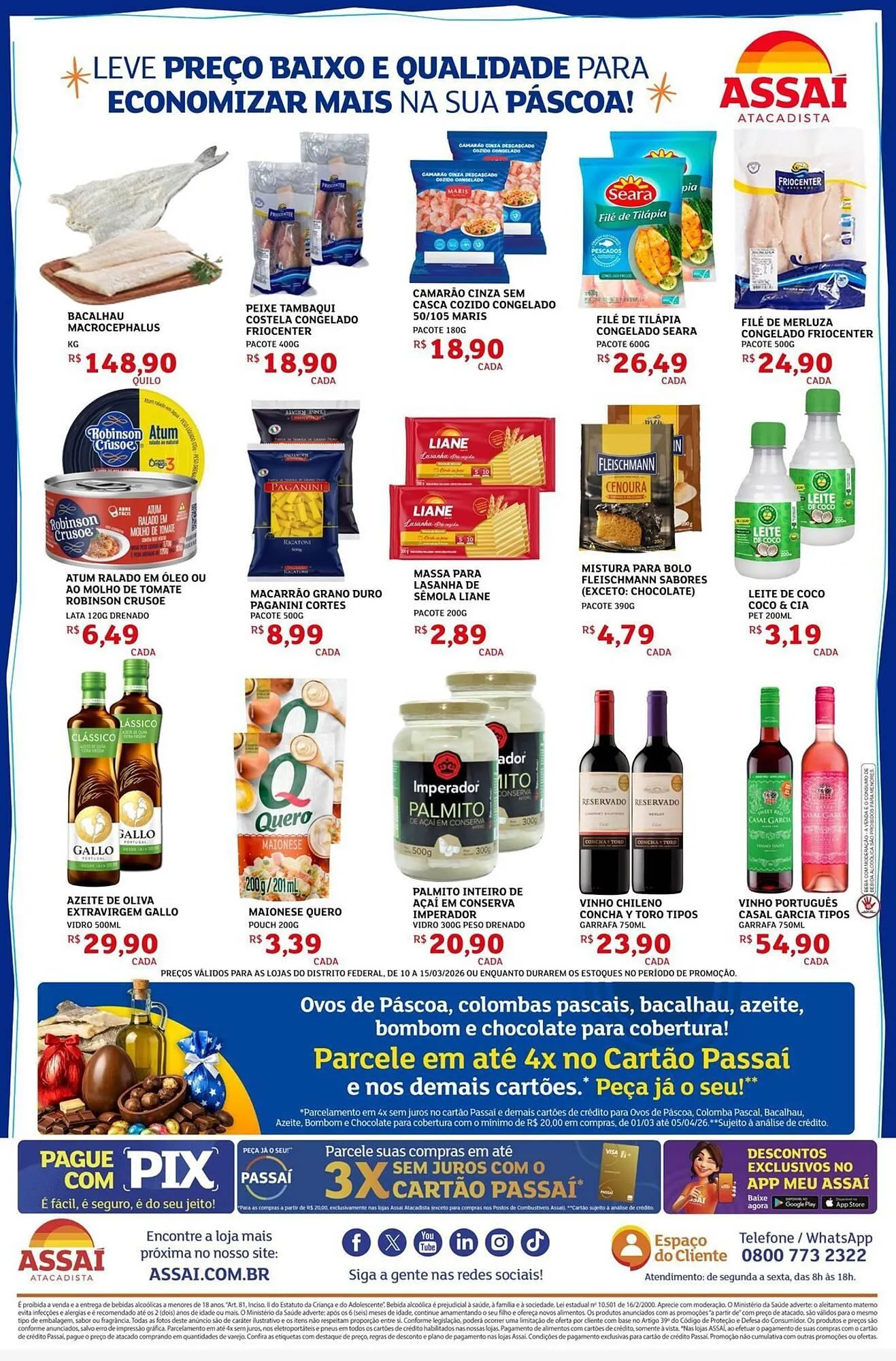 Encarte de Encarte Assaí Atacadista 10 de março até 15 de março 2026 - Pagina 2