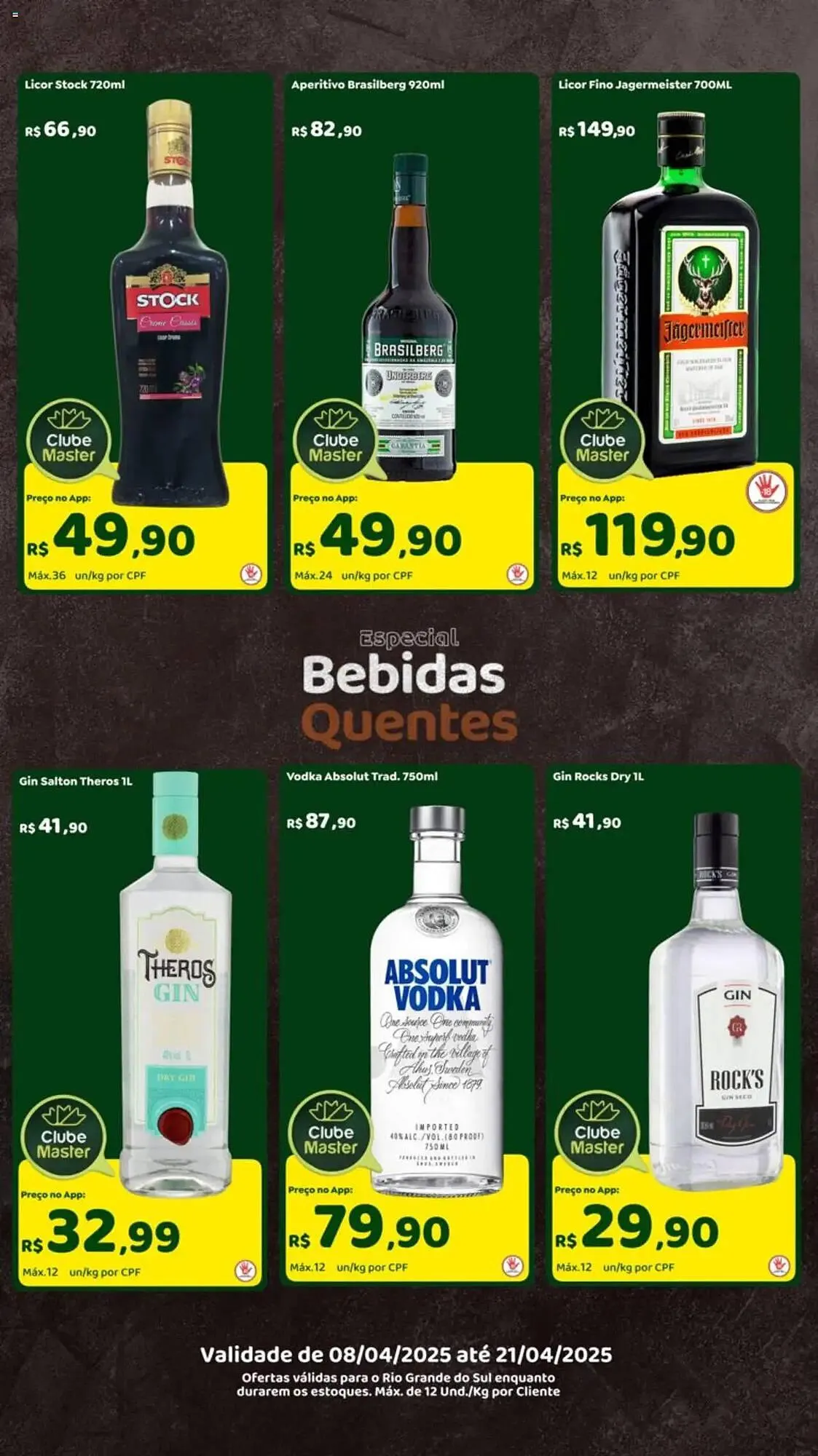 Encarte de Catálogo Master Supermercados 8 de abril até 21 de abril 2025 - Pagina 2