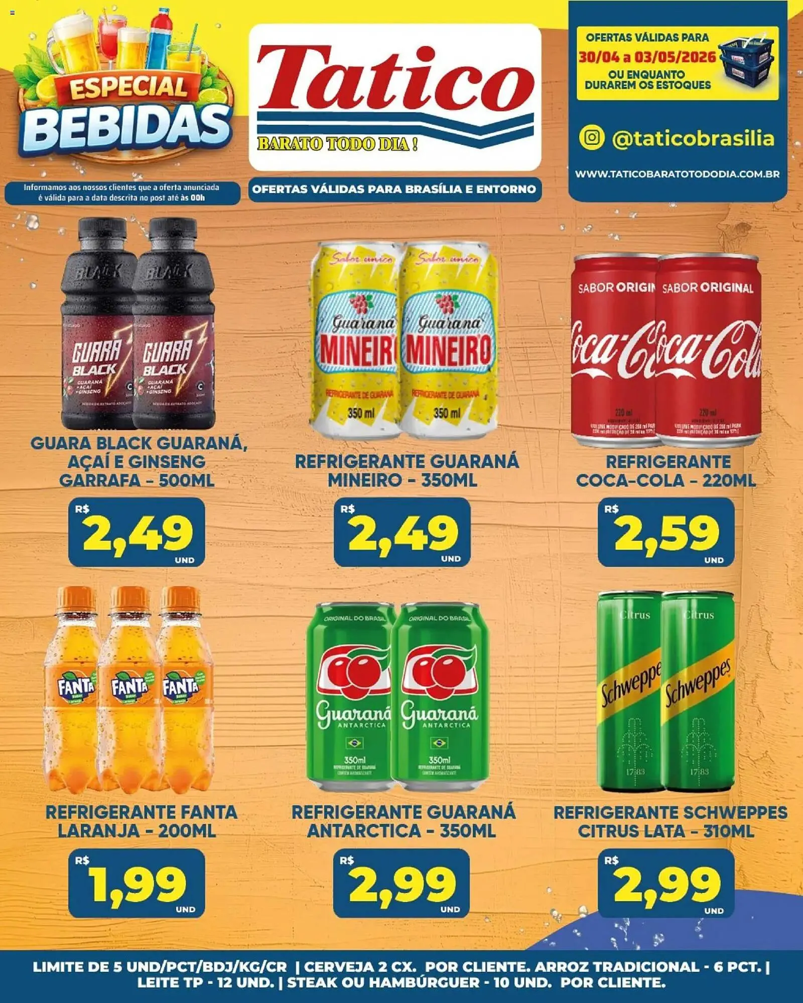 Encarte de Tabloide Tatico 30 de abril até 1 de maio 2026 - Pagina 24