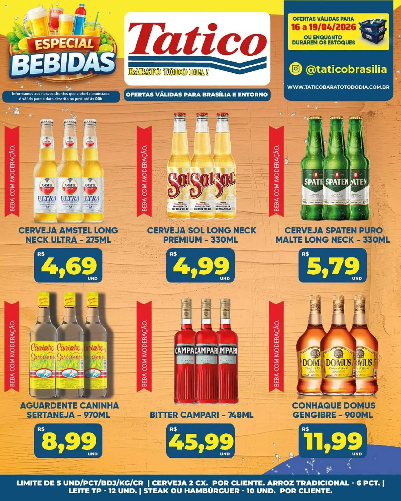 Encarte de Tabloide Tatico 16 de abril até 19 de abril 2026 - Pagina 5