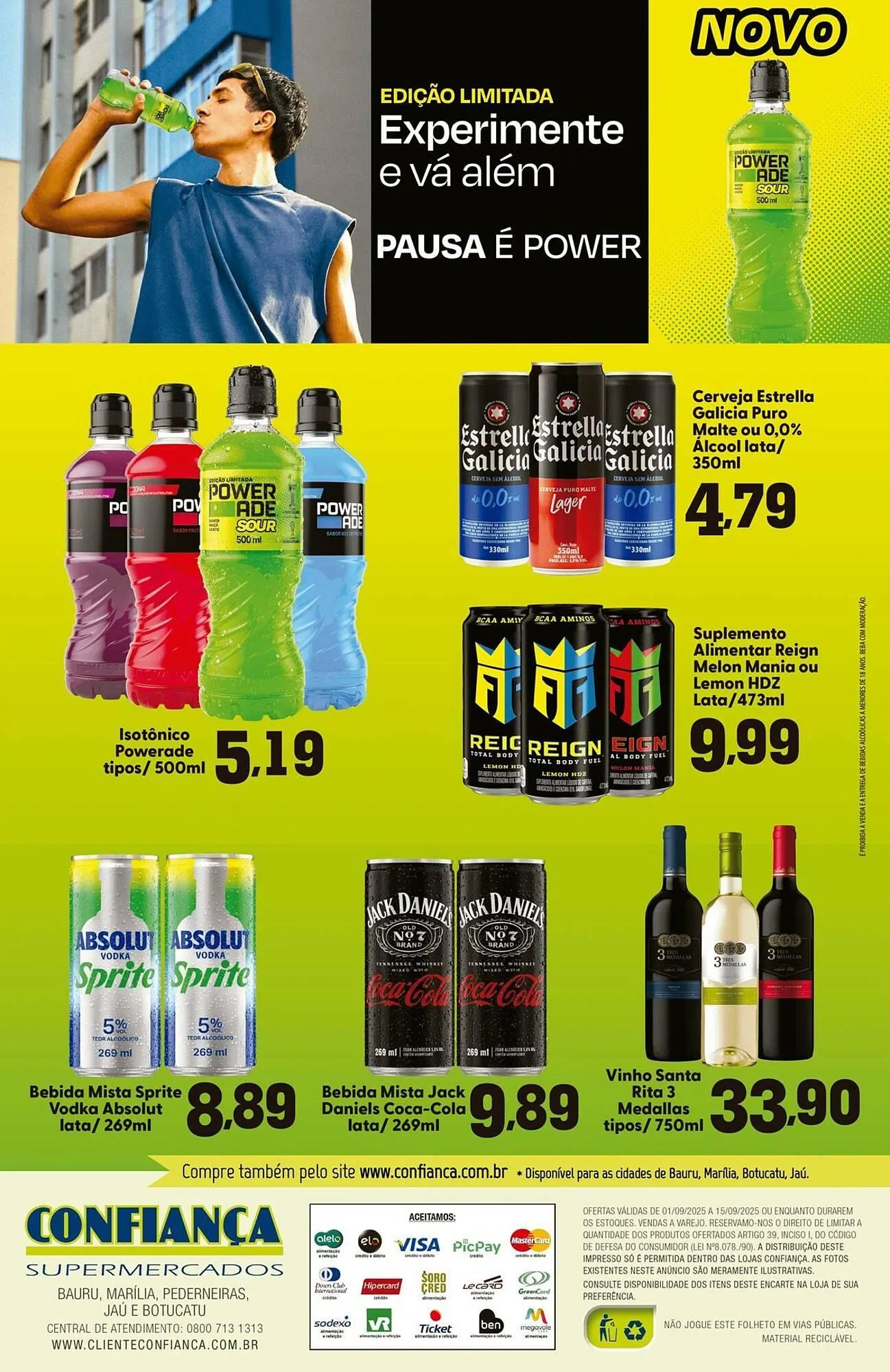 Encarte de Catálogo Confiança Supermercados 5 de setembro até 15 de setembro 2025 - Pagina 2