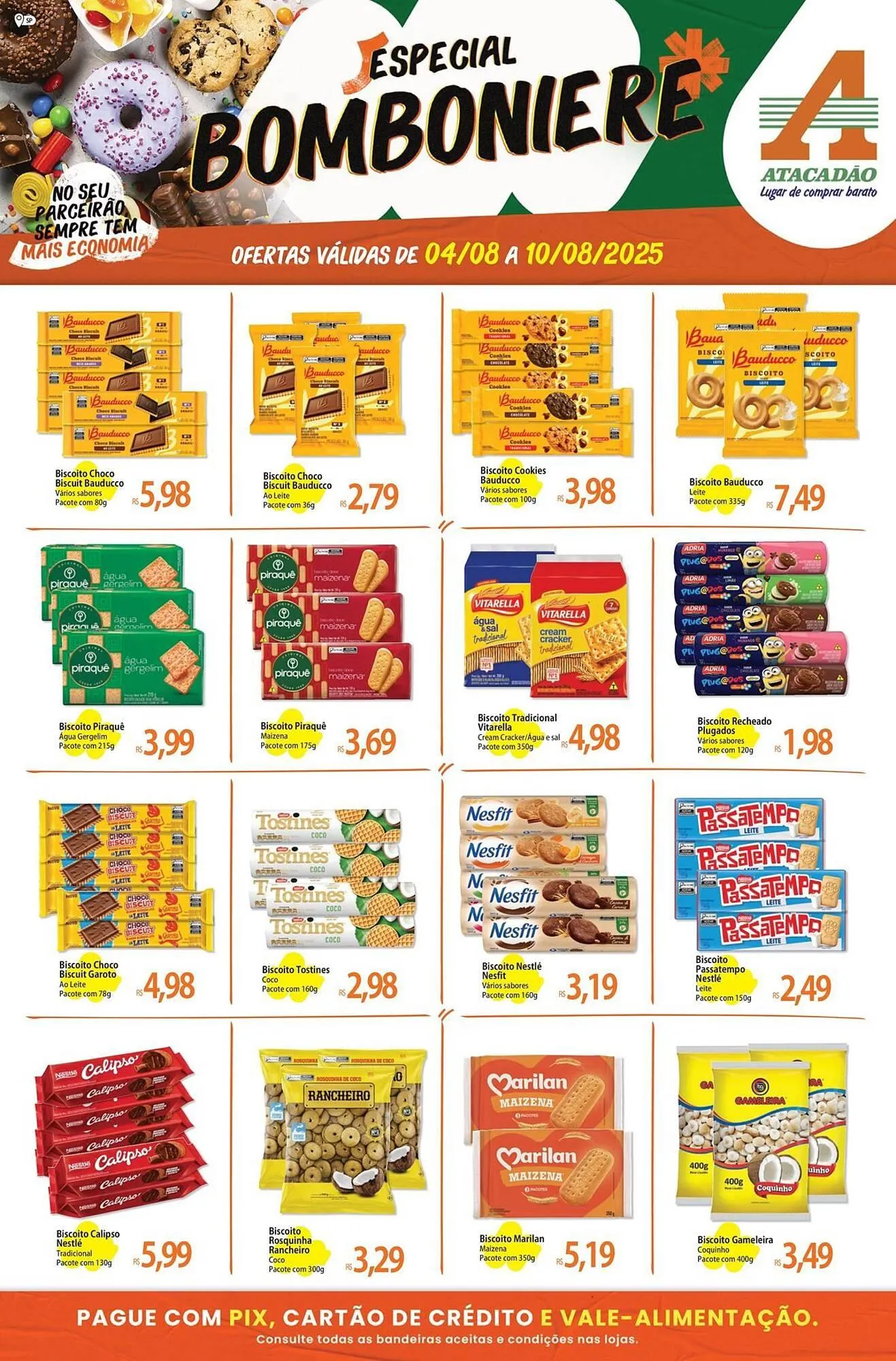 Encarte de Catálogo Atacadão 7 de agosto até 10 de agosto 2025 - Pagina 1