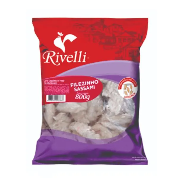 Filezinho de Frango Rivelli 800g