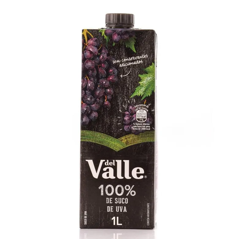 Suco Del Valle 100% Uva 1lt