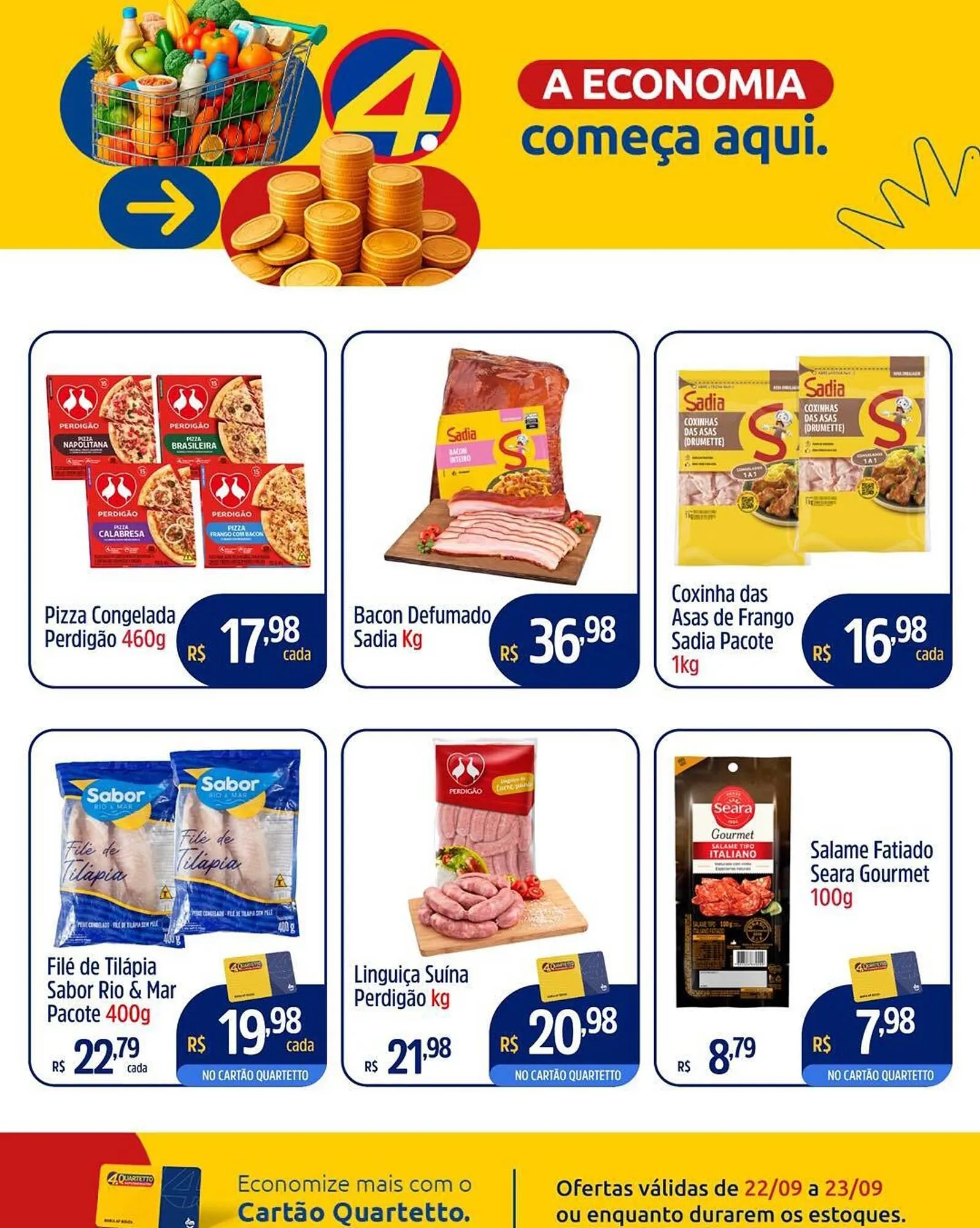 Encarte de Catálogo Quartetto Supermercados 22 de setembro até 23 de setembro 2025 - Pagina 5