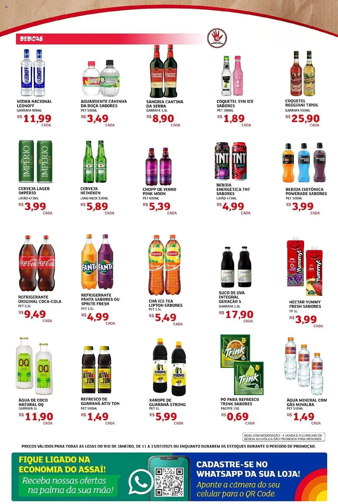 Encarte de Catálogo Assaí Atacadista 11 de julho até 13 de julho 2025 - Pagina 2