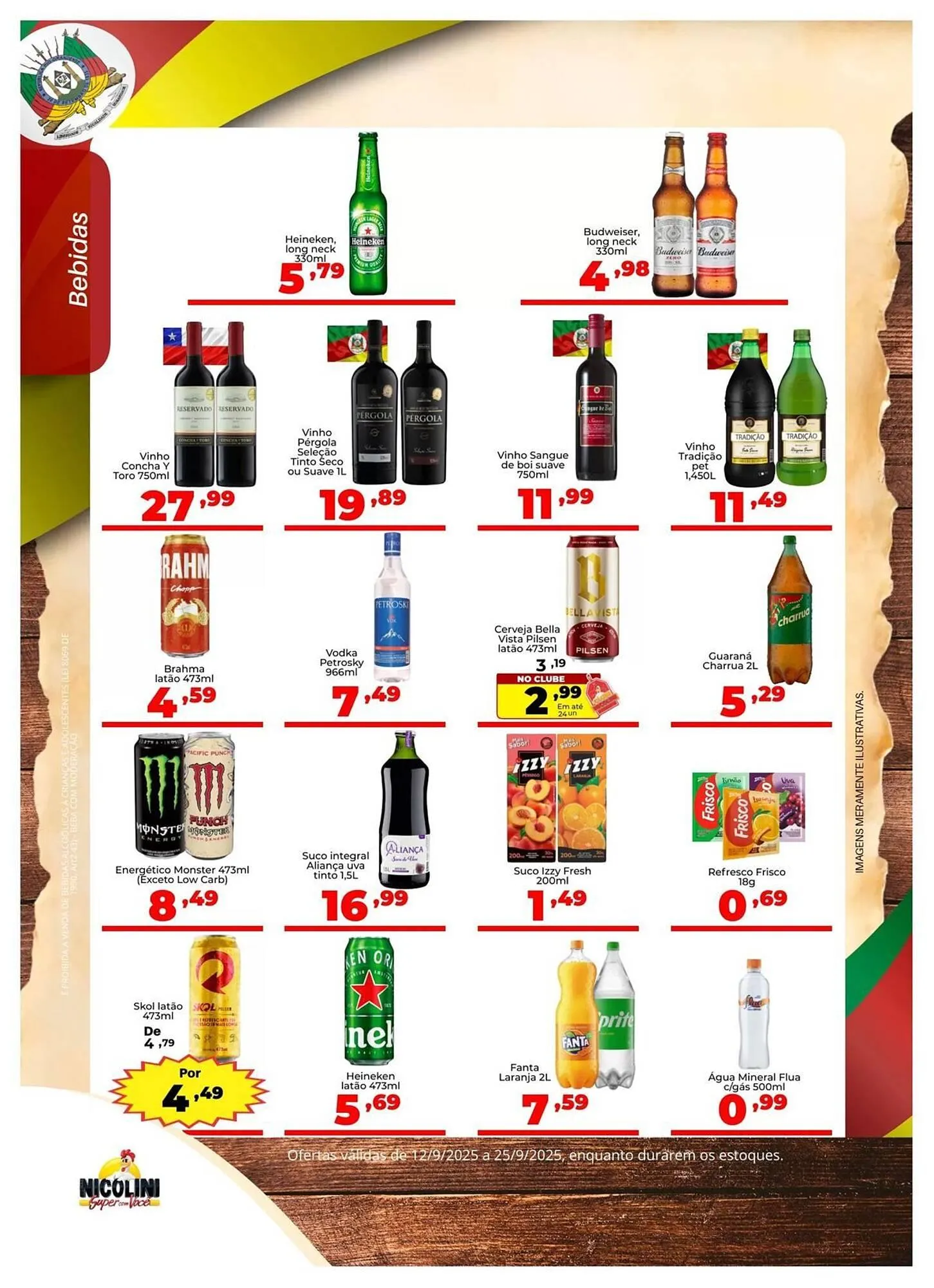 Encarte de Catálogo Super Nicolini 12 de setembro até 25 de setembro 2025 - Pagina 6