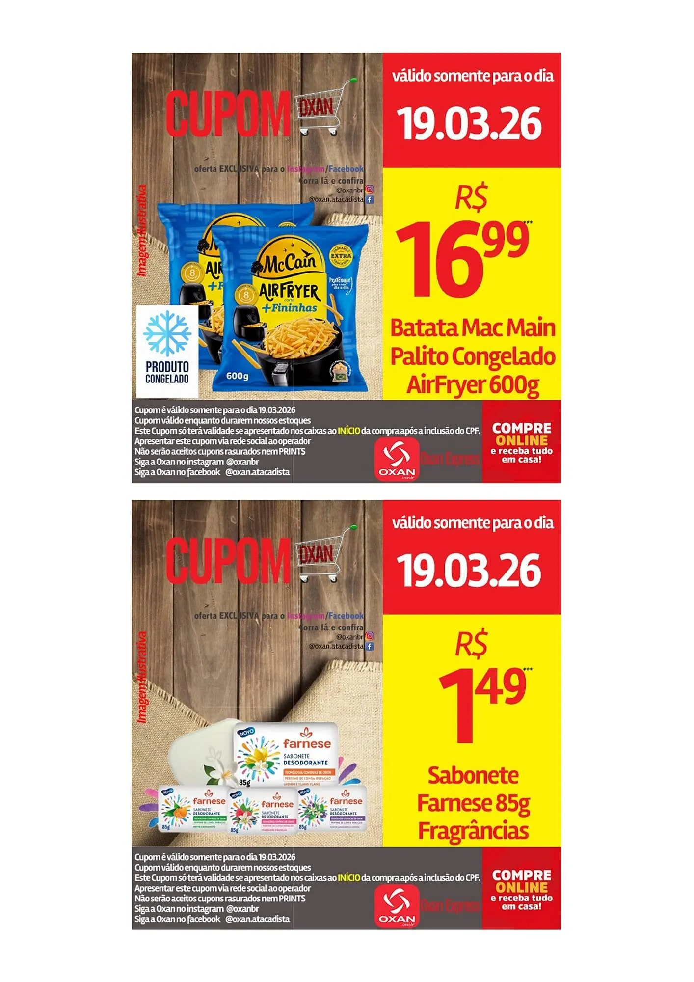 Encarte de Catálogo Oxan Atacadista 18 de março até 19 de março 2026 - Pagina 1