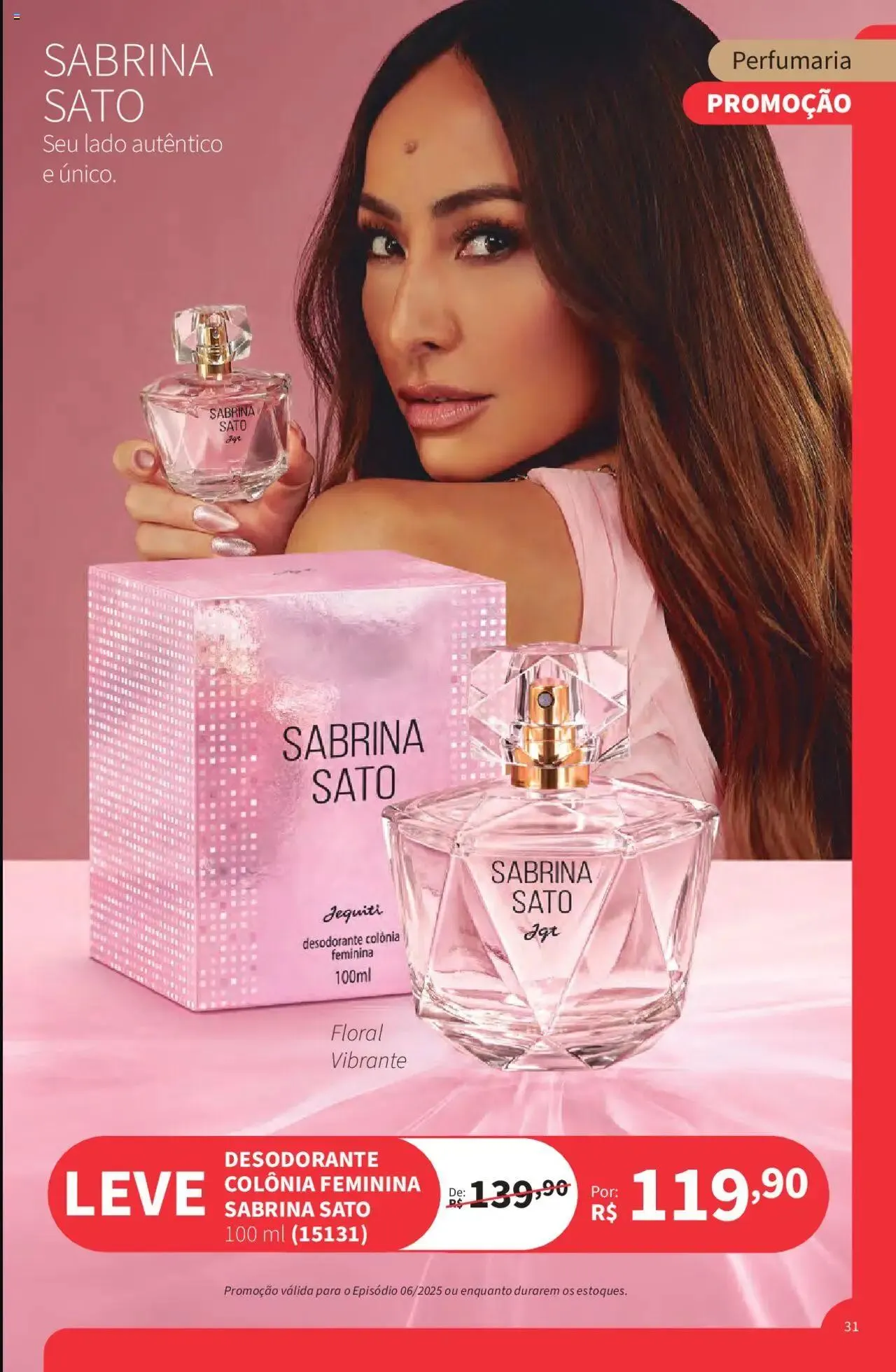 Encarte de Jequiti - Revista 06/2025 21 de abril até 16 de maio 2025 - Pagina 31