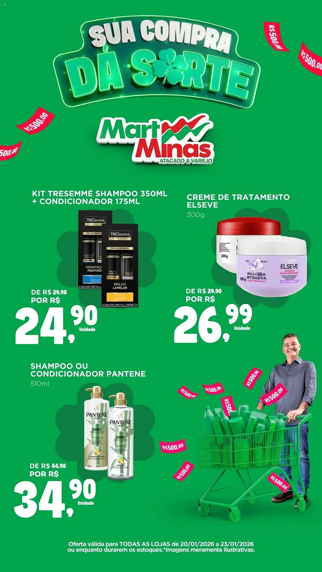 Encarte de Folheto Mart Minas 20 de janeiro até 23 de janeiro 2026 - Pagina 1