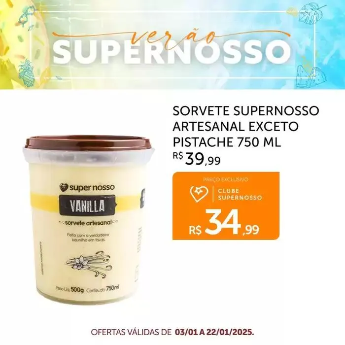 Encarte de Encarte Super Nosso 6 de janeiro até 22 de janeiro 2025 - Pagina 6