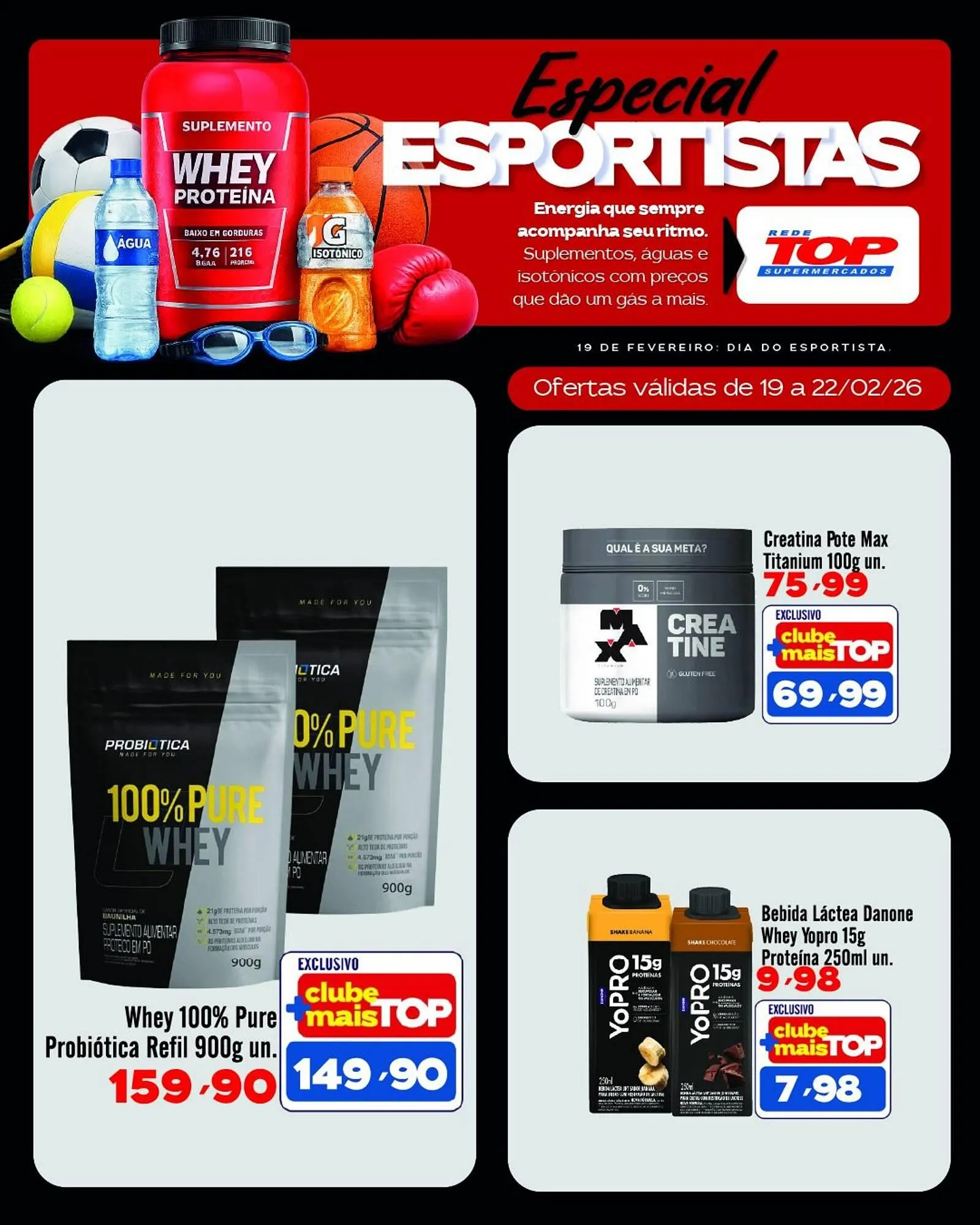 Encarte de Encarte Rede Top 18 de fevereiro até 22 de fevereiro 2026 - Pagina 1