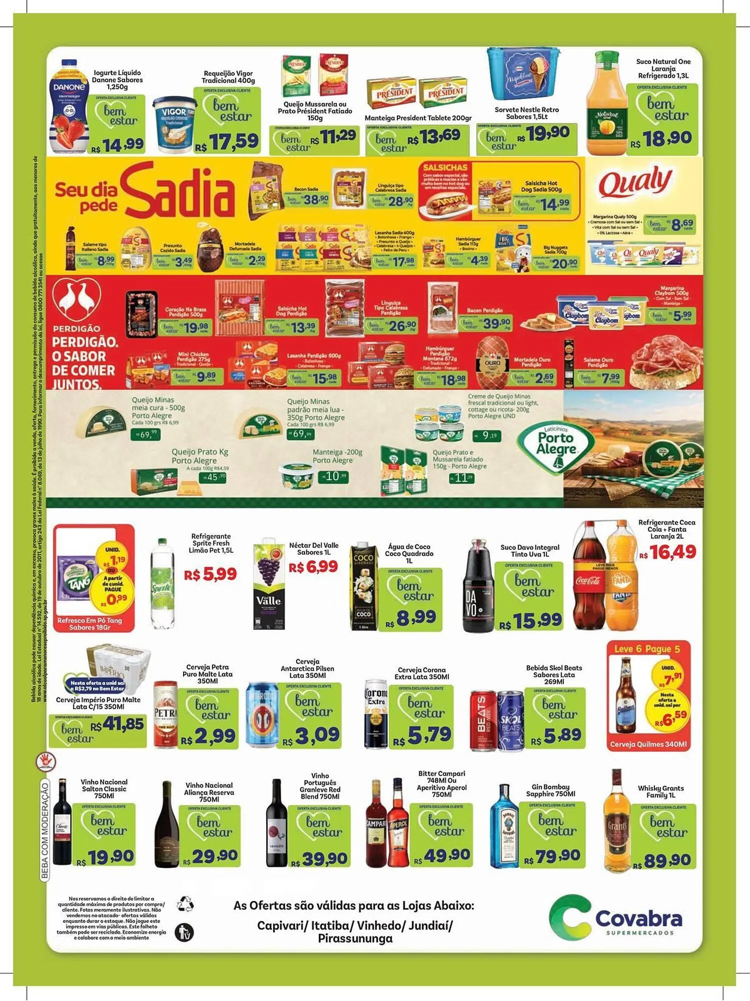 Encarte de Catálogo Covabra Supermercados 14 de agosto até 20 de agosto 2025 - Pagina 4