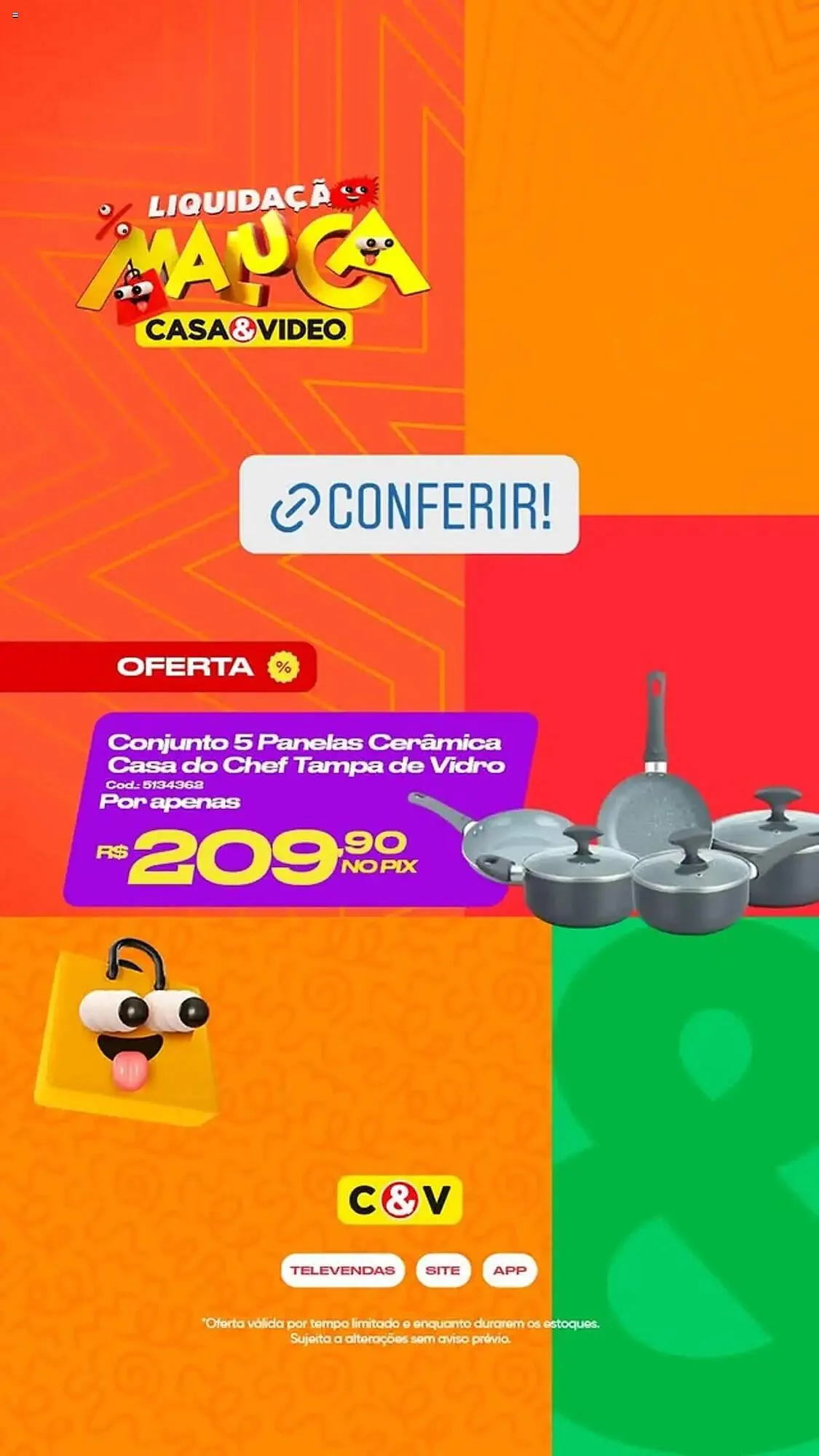 Encarte de Catálogo Casa e Vídeo 1 de julho até 4 de julho 2025 - Pagina 10