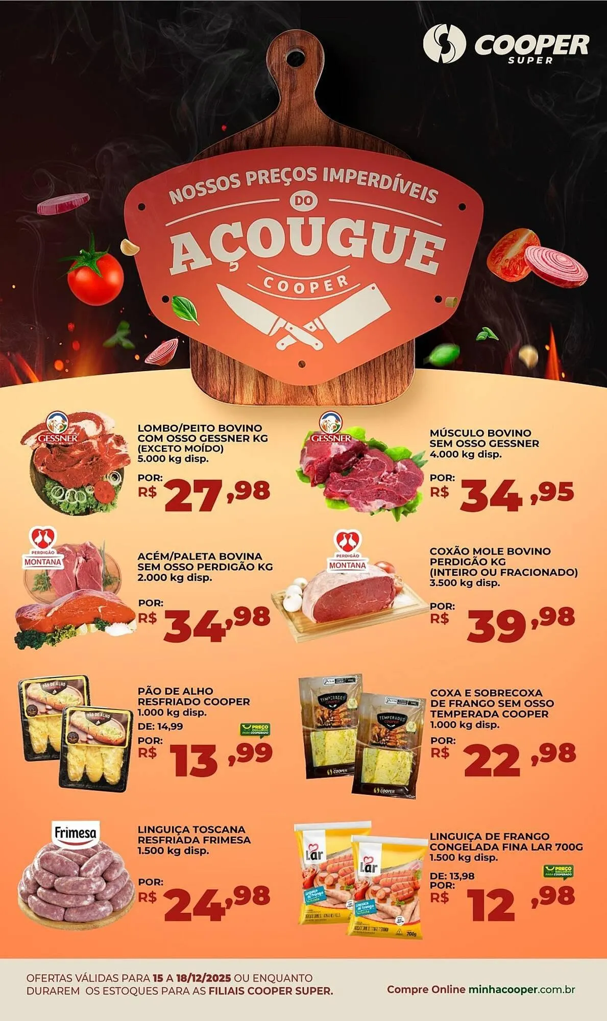 Encarte de Tabloide Cooper 15 de dezembro até 18 de dezembro 2025 - Pagina 1