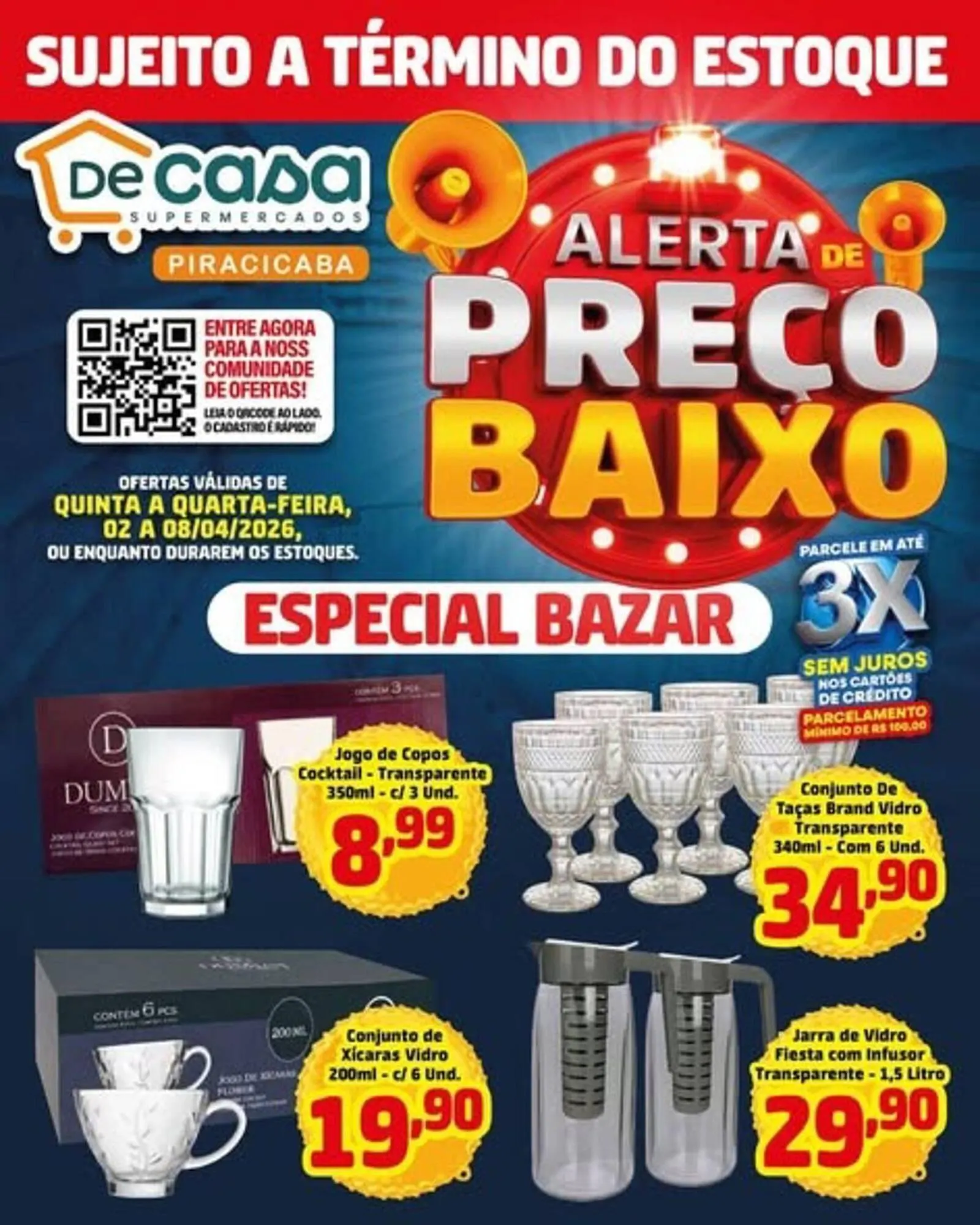 Encarte de Tabloide CoopBom 3 de abril até 8 de abril 2026 - Pagina 1