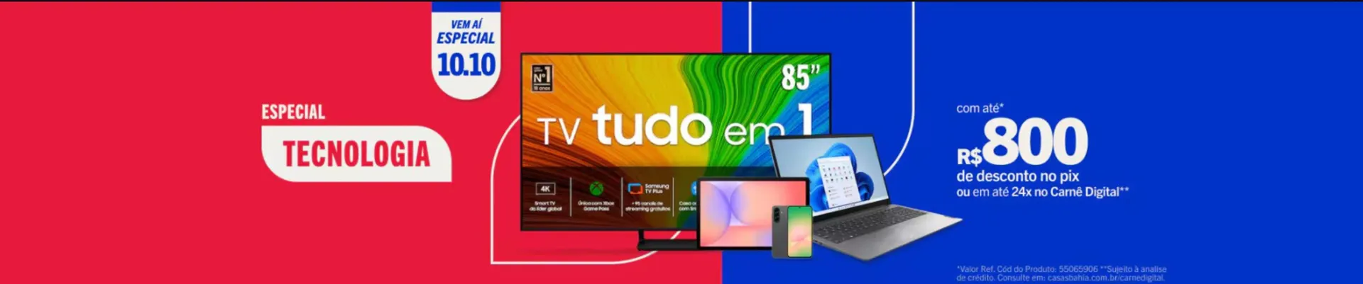 Encarte de Catálogo Casas Bahia 8 de outubro até 10 de outubro 2025 - Pagina 8