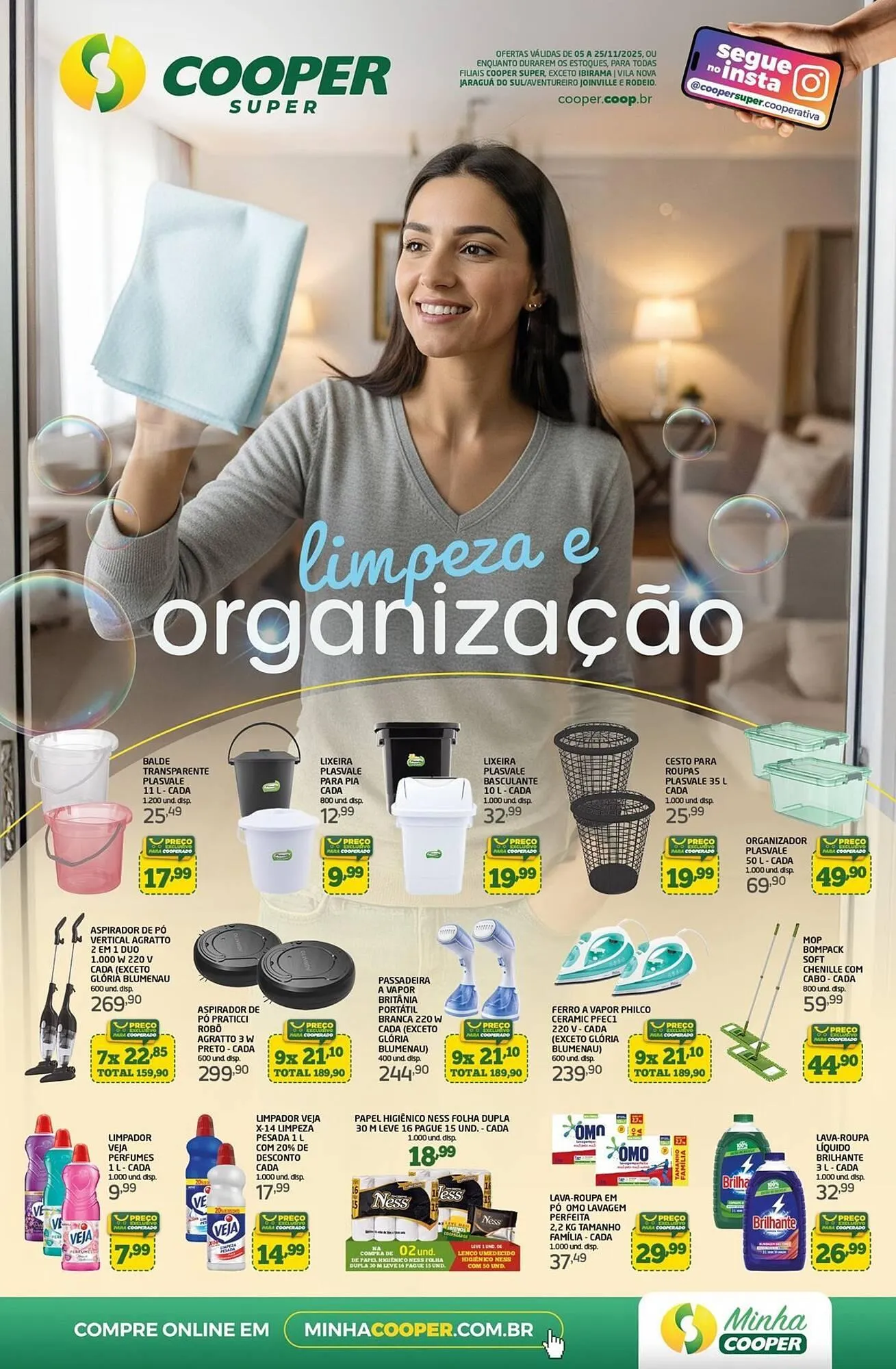 Encarte de Tabloide Cooper 5 de novembro até 25 de novembro 2025 - Pagina 1