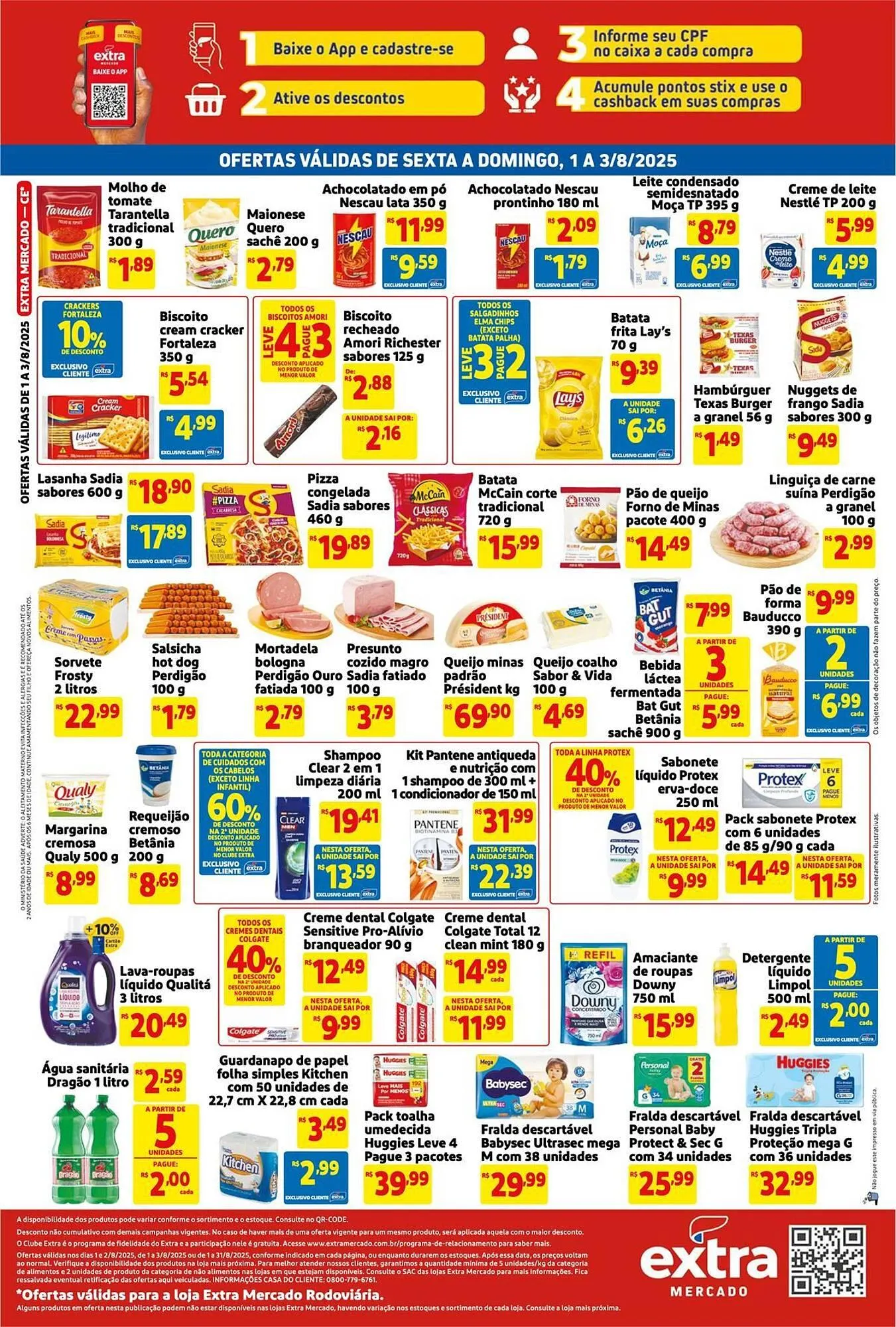 Encarte de Catálogo Extra 1 de agosto até 31 de agosto 2025 - Pagina 2