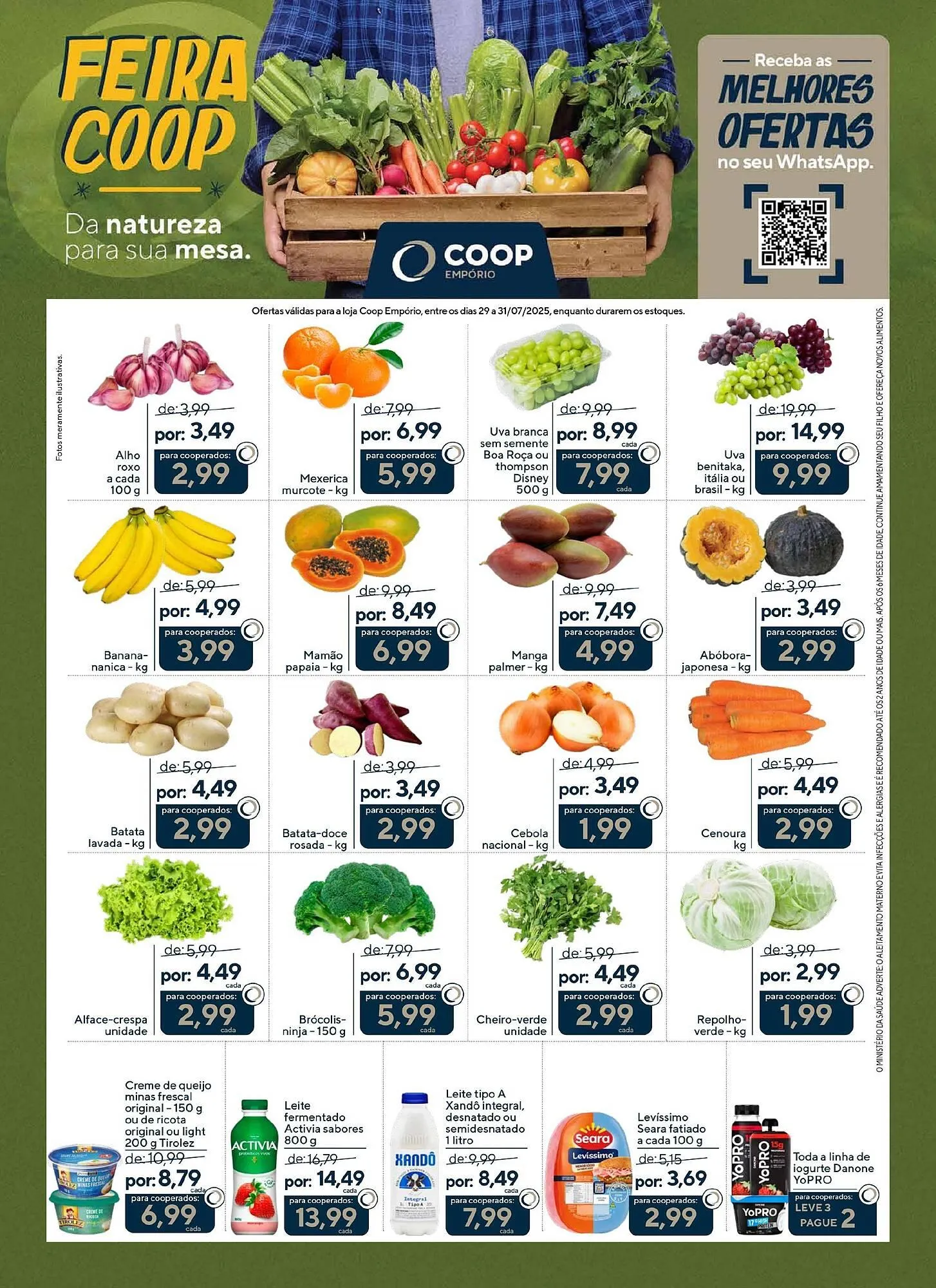 Encarte de Catálogo Coop 28 de julho até 31 de julho 2025 - Pagina 1