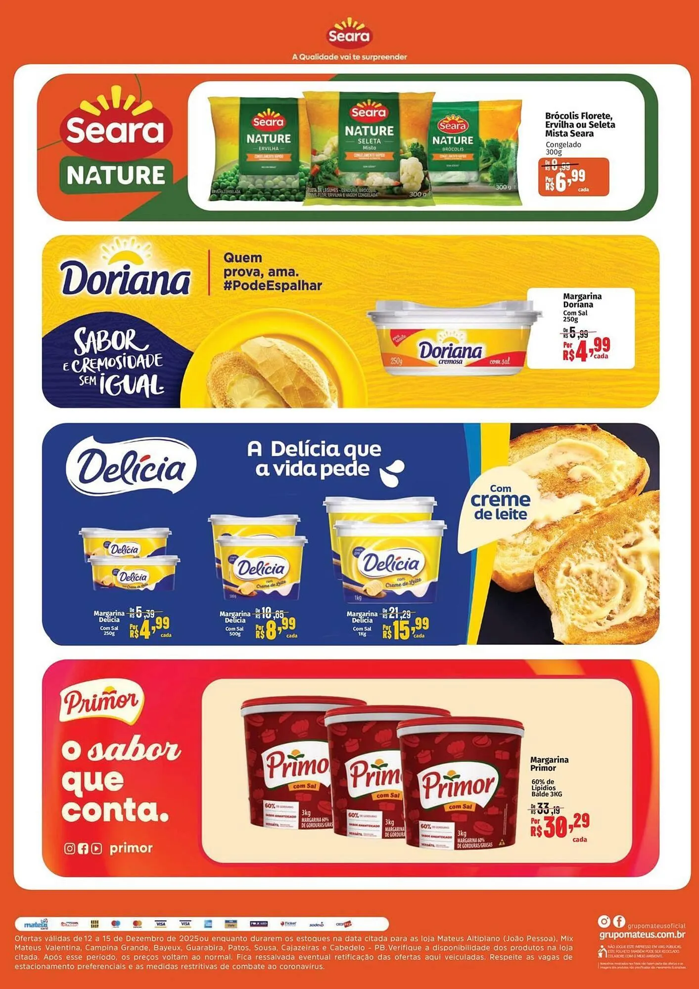 Encarte de Catálogo Supermercados Mateus 12 de dezembro até 15 de dezembro 2025 - Pagina 2