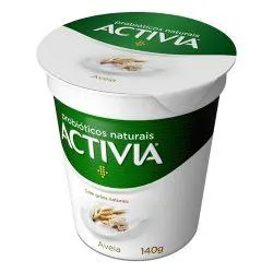 Leite Fermentado Activia Zero Integral Aveia