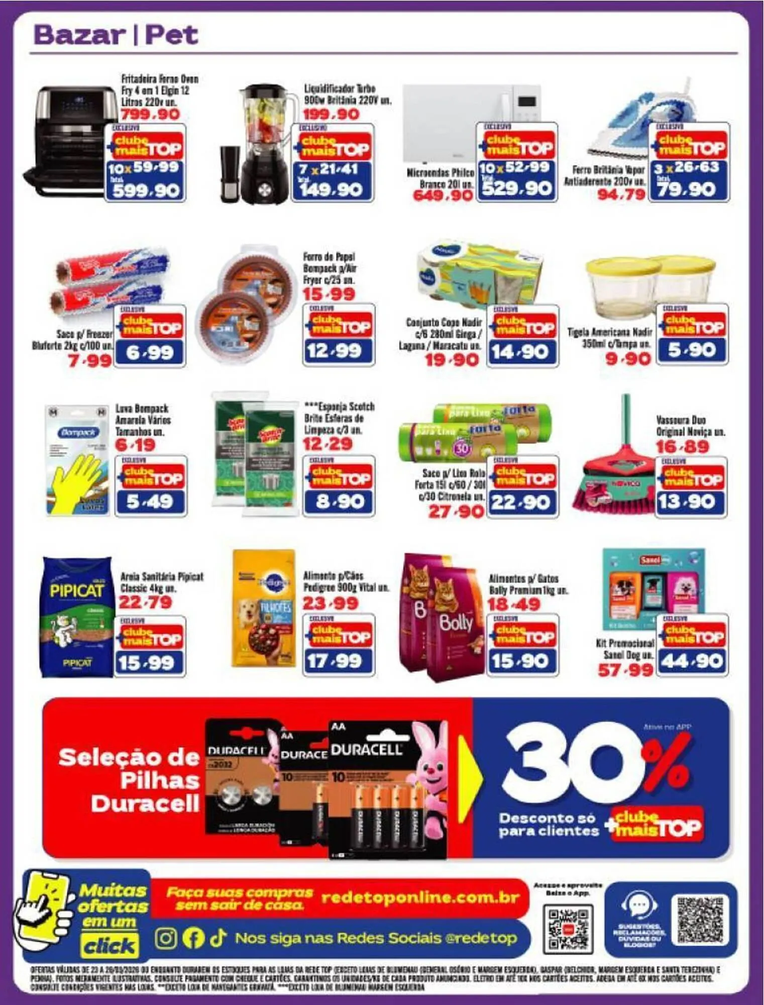 Encarte de Encarte Rede Top 23 de março até 26 de março 2026 - Pagina 12