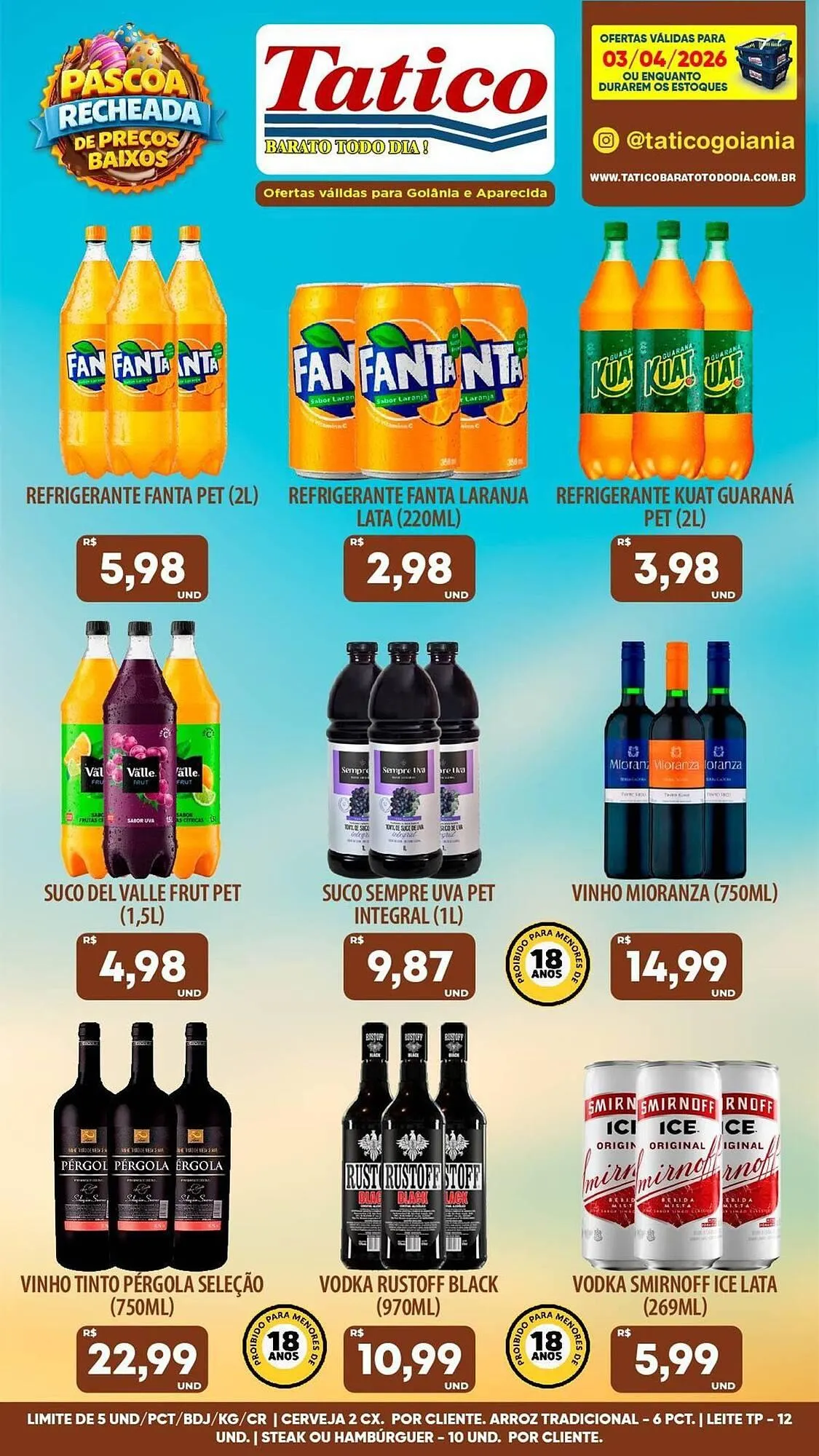 Encarte de Tabloide Tatico 3 de abril até 3 de abril 2026 - Pagina 23