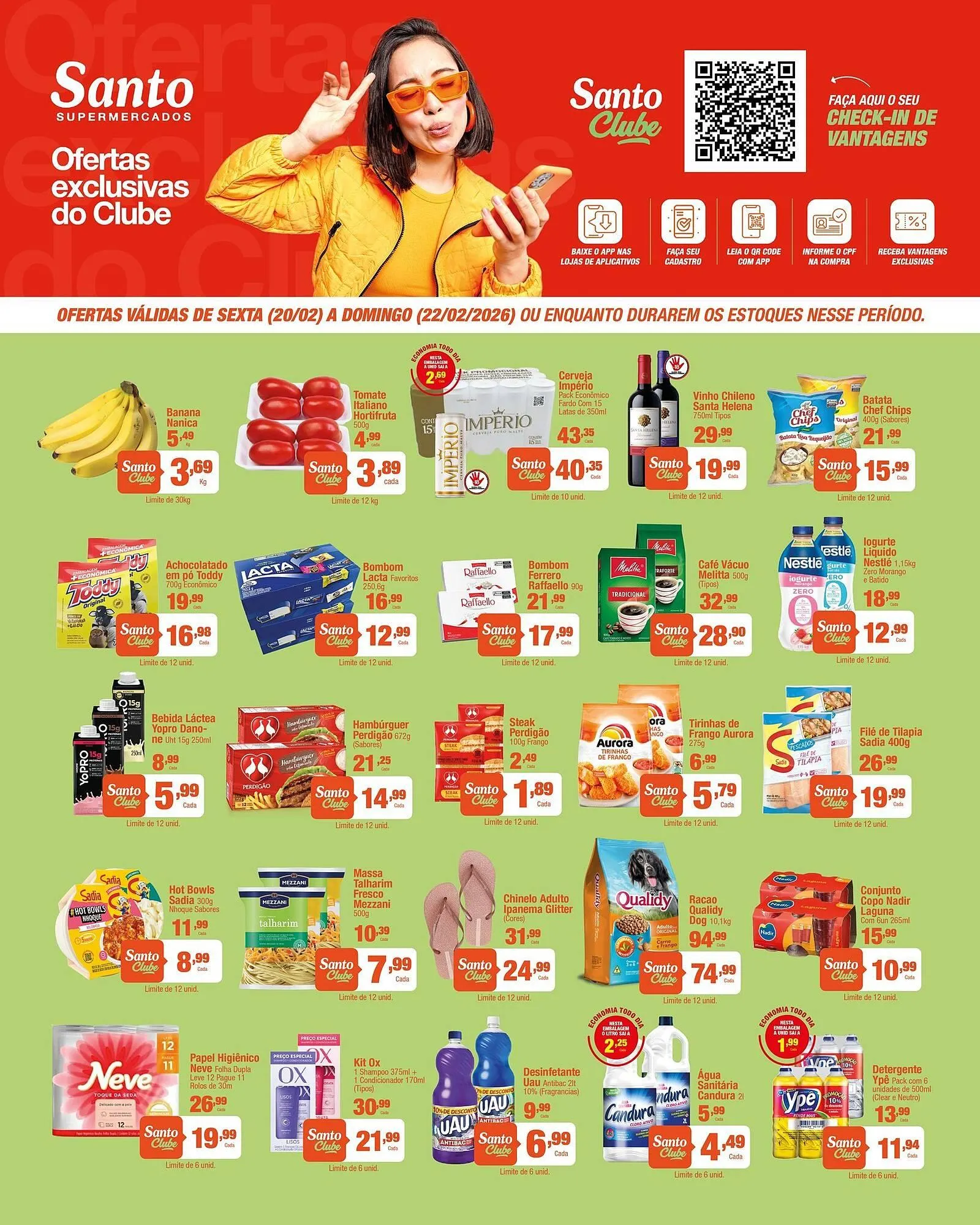 Encarte de Catálogo Santo Supermercados 18 de fevereiro até 22 de fevereiro 2026 - Pagina 2