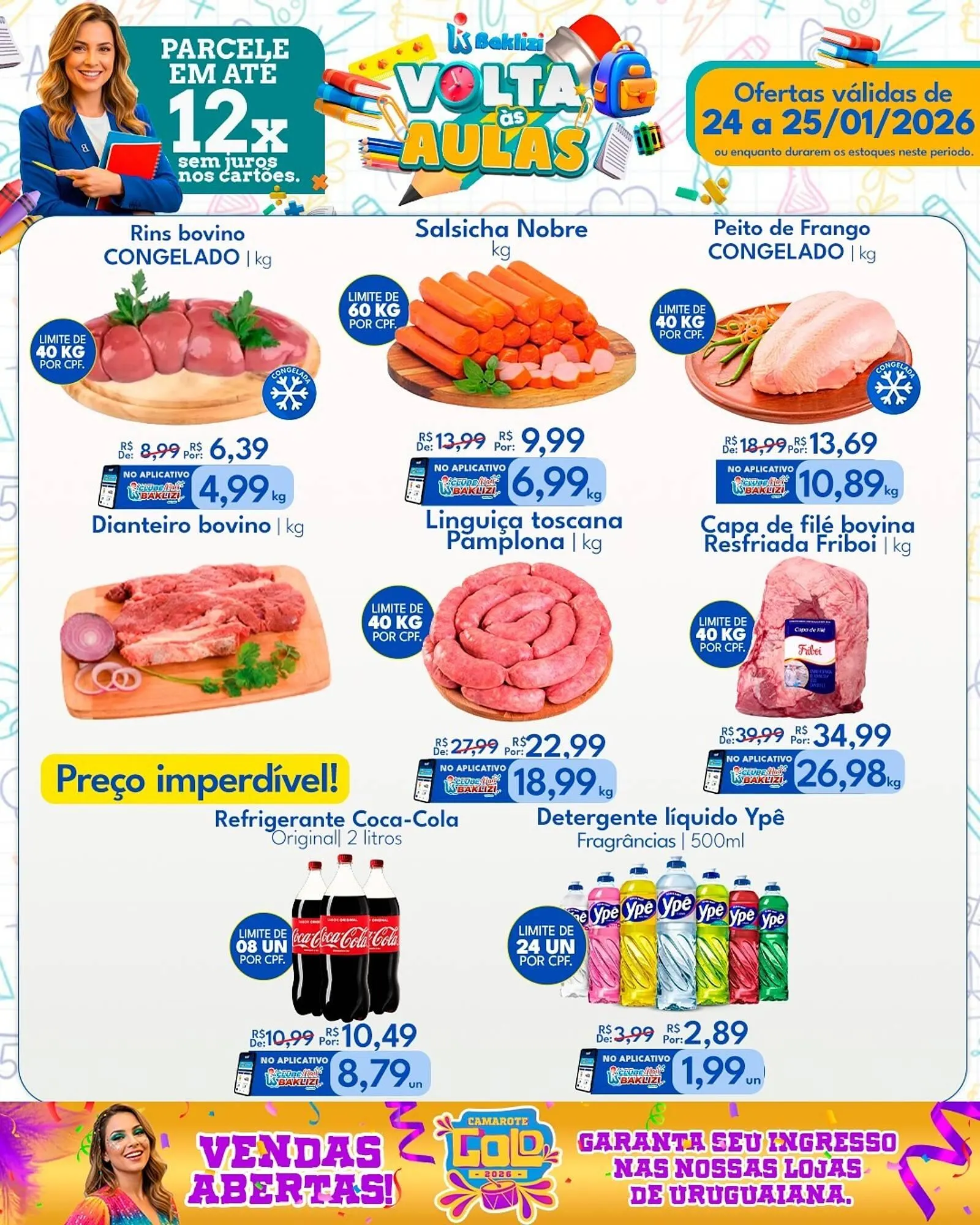 Encarte de Catálogo Supermercados Baklizi 24 de janeiro até 25 de janeiro 2026 - Pagina 2