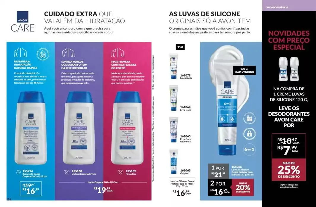 Encarte de Avon Revista Cosméticos Ciclo 8/2025 8 de abril até 15 de maio 2025 - Pagina 68