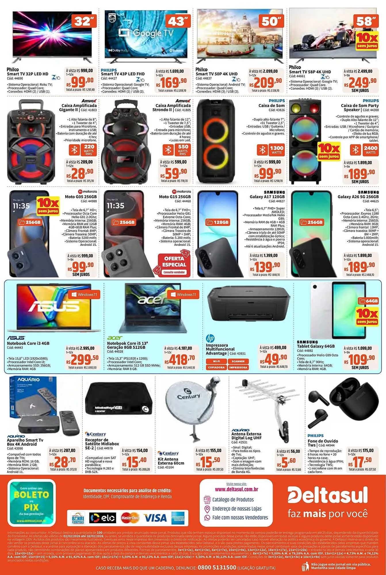Encarte de Folheto Deltasul 2 de fevereiro até 18 de fevereiro 2026 - Pagina 8