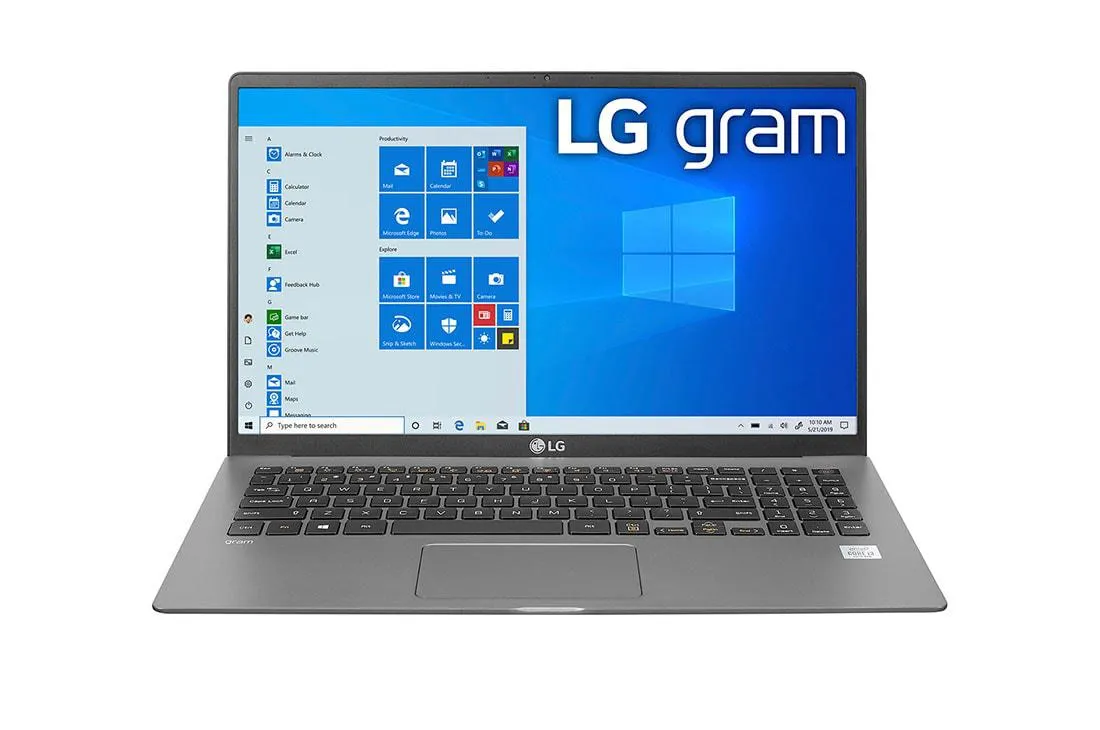 LG gram 15,6'' Windows 11 Home, Intel® Core™ i5 10ª geração, 1.130g