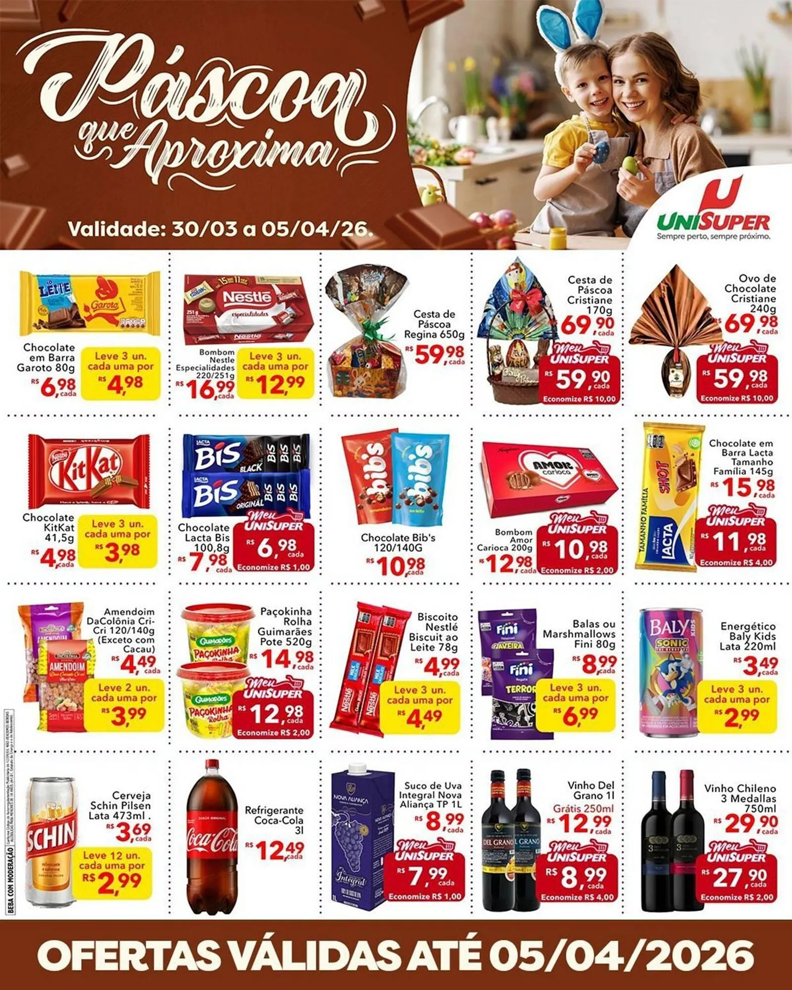 Encarte de Encarte UniSuper 30 de março até 5 de abril 2026 - Pagina 1