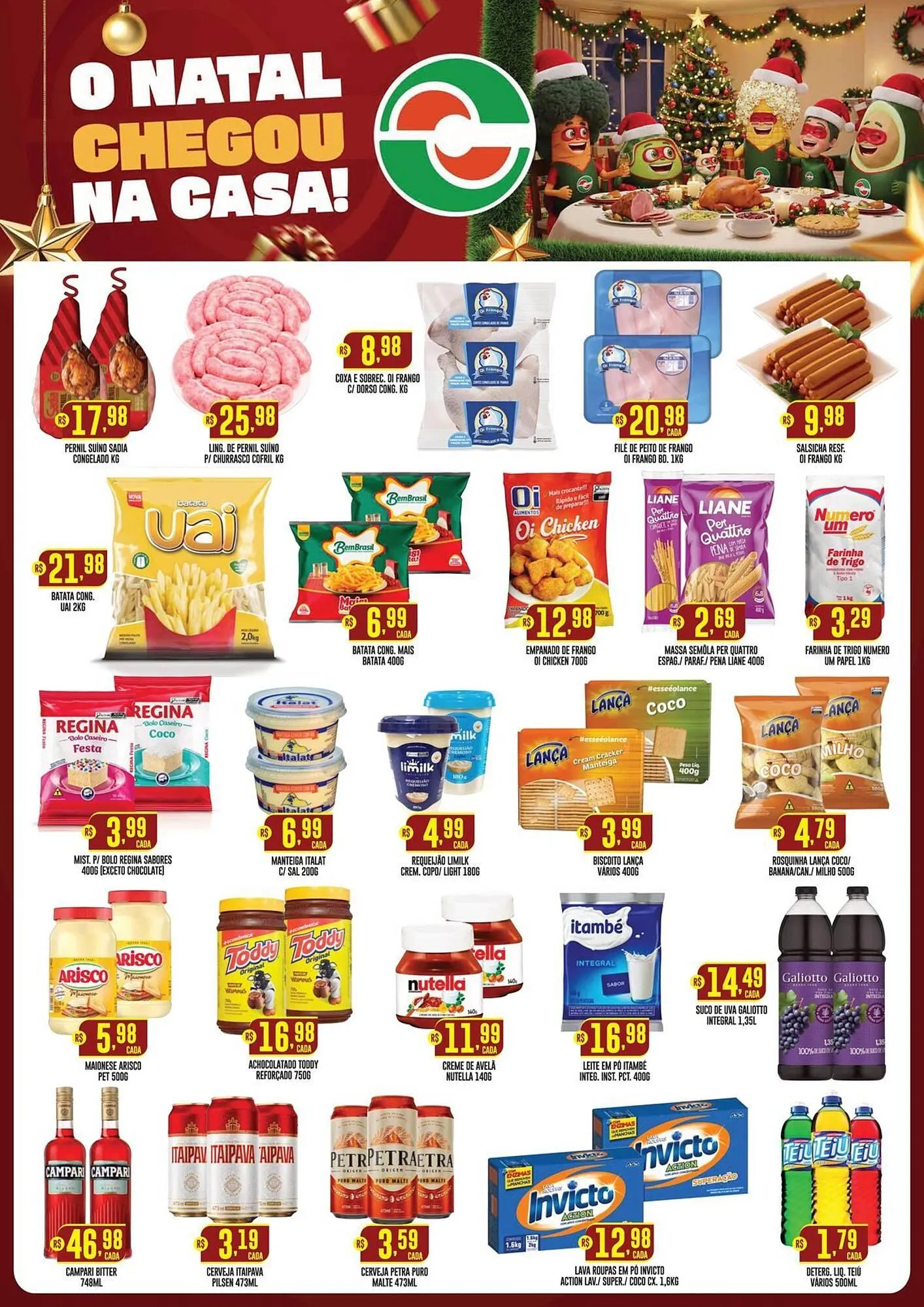 Encarte de Catálogo Casagrande Supermercados 9 de dezembro até 28 de dezembro 2025 - Pagina 1