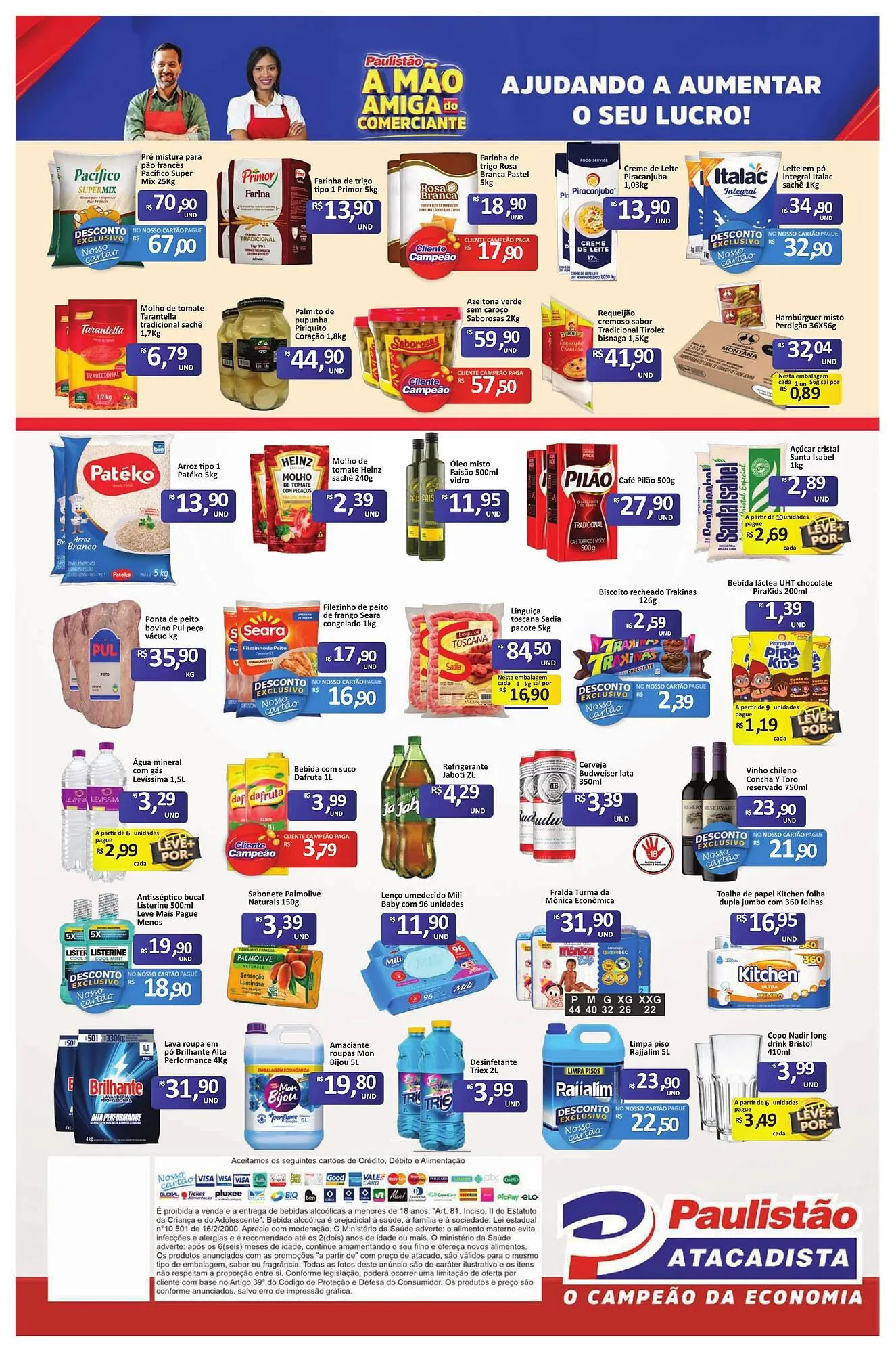 Encarte de Catálogo Paulistão Supermercados 8 de abril até 9 de abril 2026 - Pagina 2