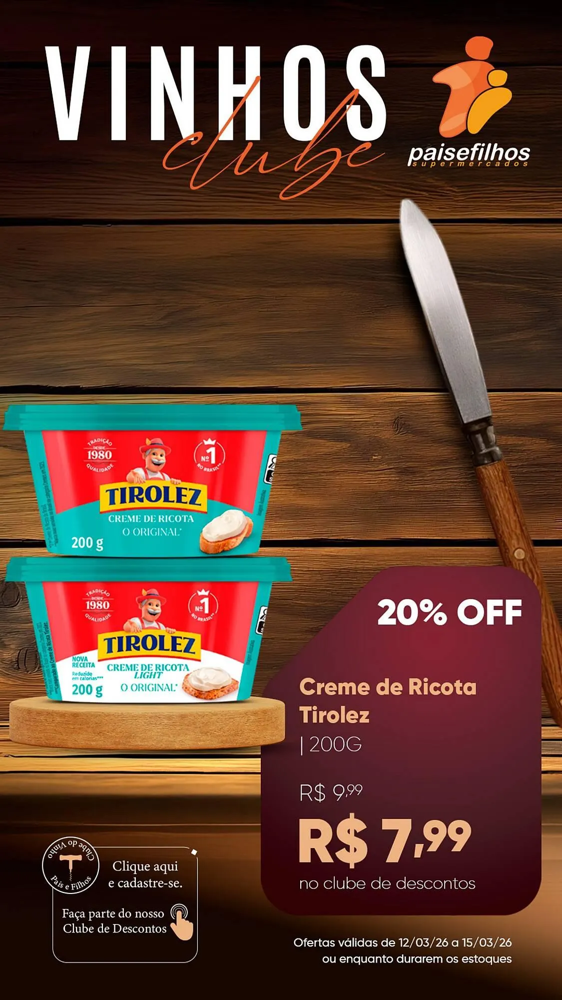 Encarte de Catálogo Pais e Filhos Supermercados 12 de março até 15 de março 2026 - Pagina 10