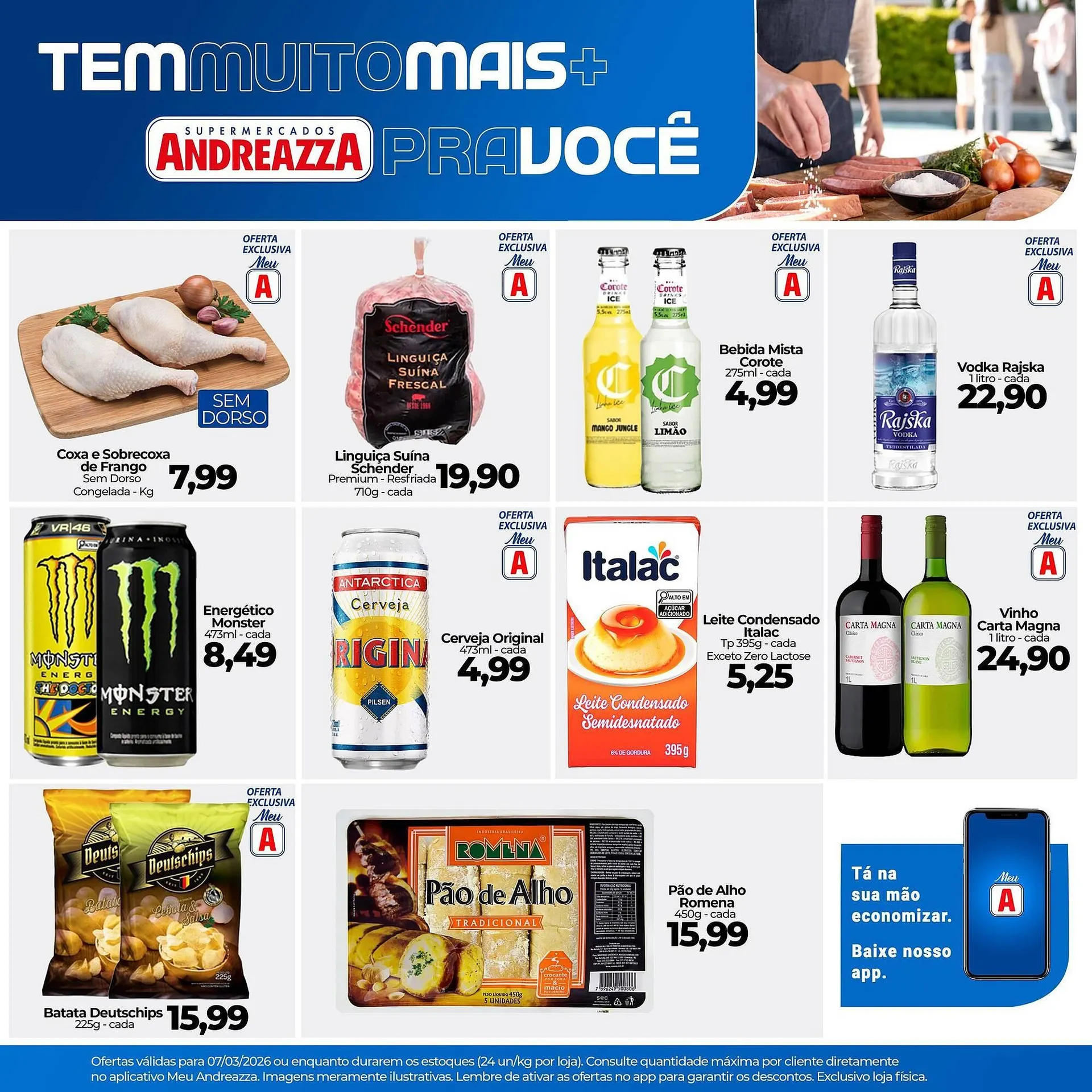 Encarte de Catálogo Supermercados Andreazza 7 de março até 7 de março 2026 - Pagina 2