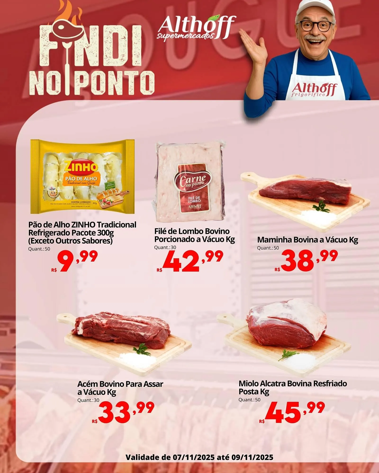 Encarte de Encarte Althoff Supermercados 7 de novembro até 9 de novembro 2025 - Pagina 1