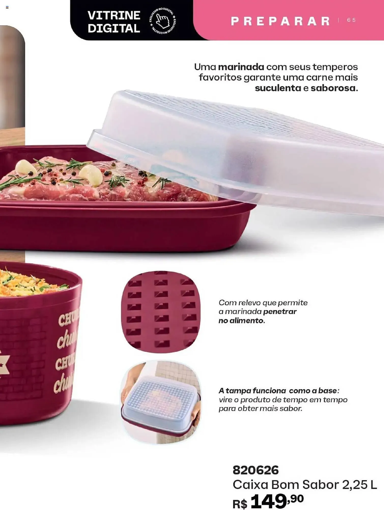 Encarte de Catálogo Tupperware 1 de agosto até 31 de agosto 2025 - Pagina 65