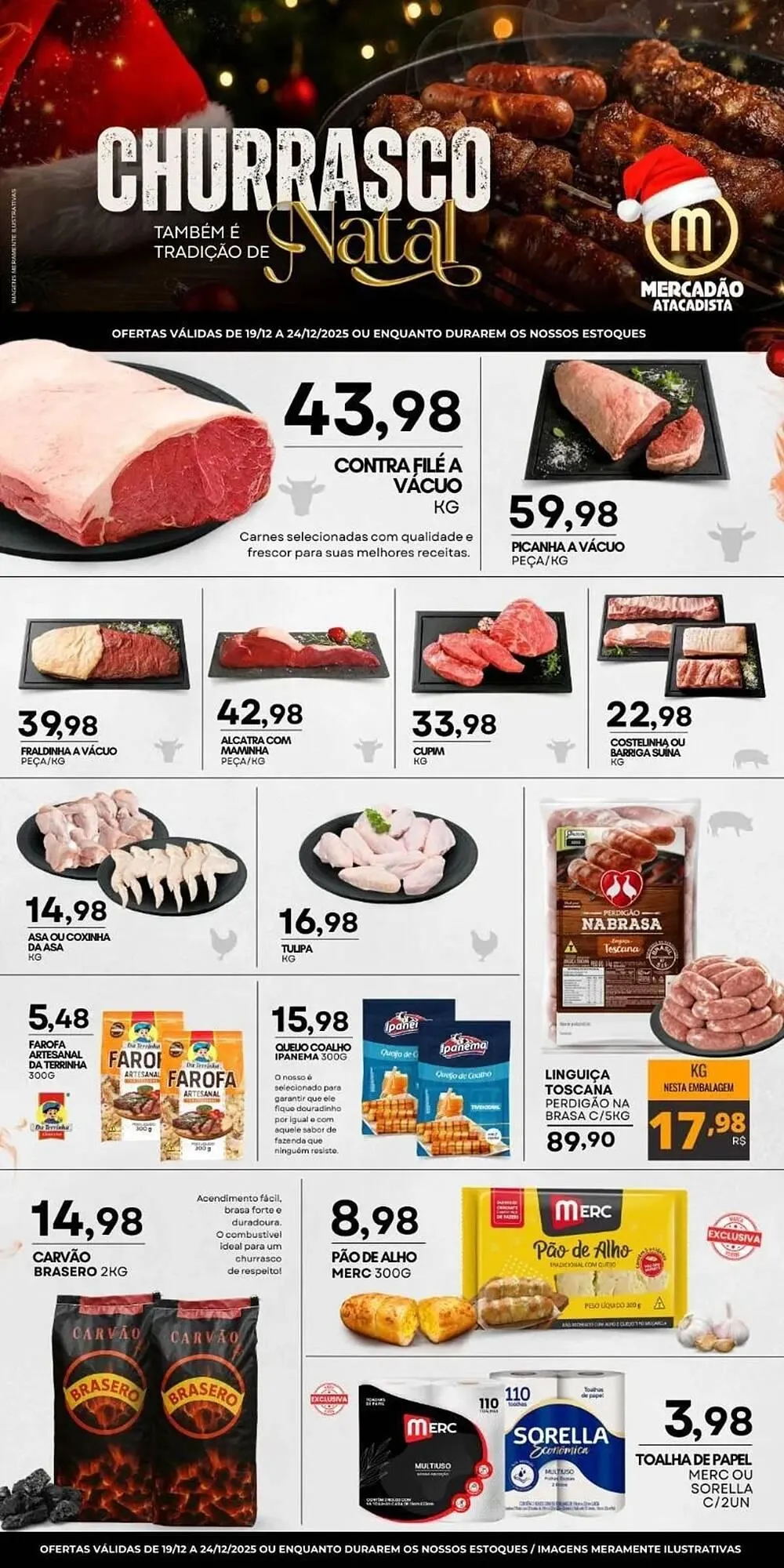 Encarte de Folheto Mercadão Atacadista 22 de dezembro até 24 de dezembro 2025 - Pagina 1